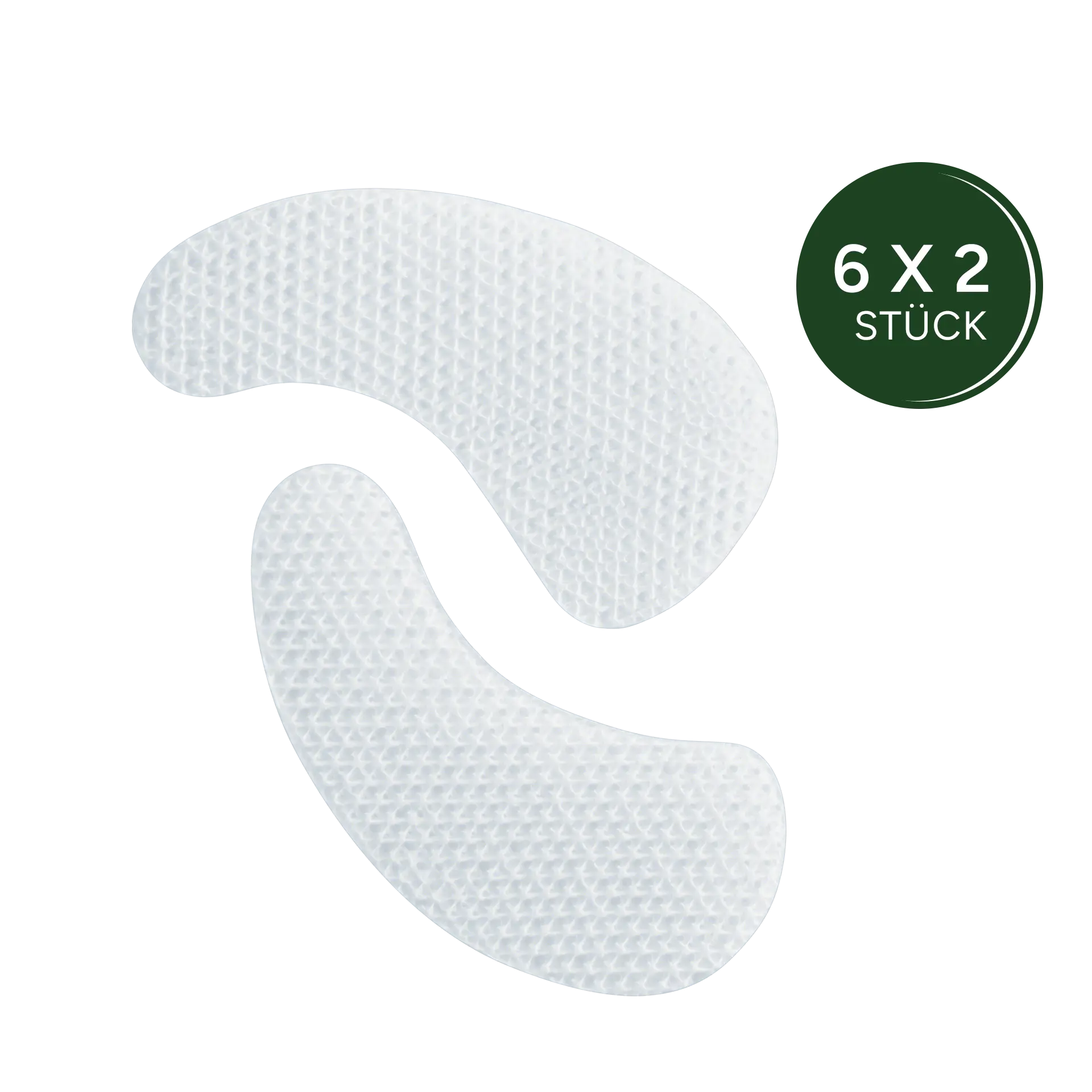 Hyaluron Augenpads mit Badge