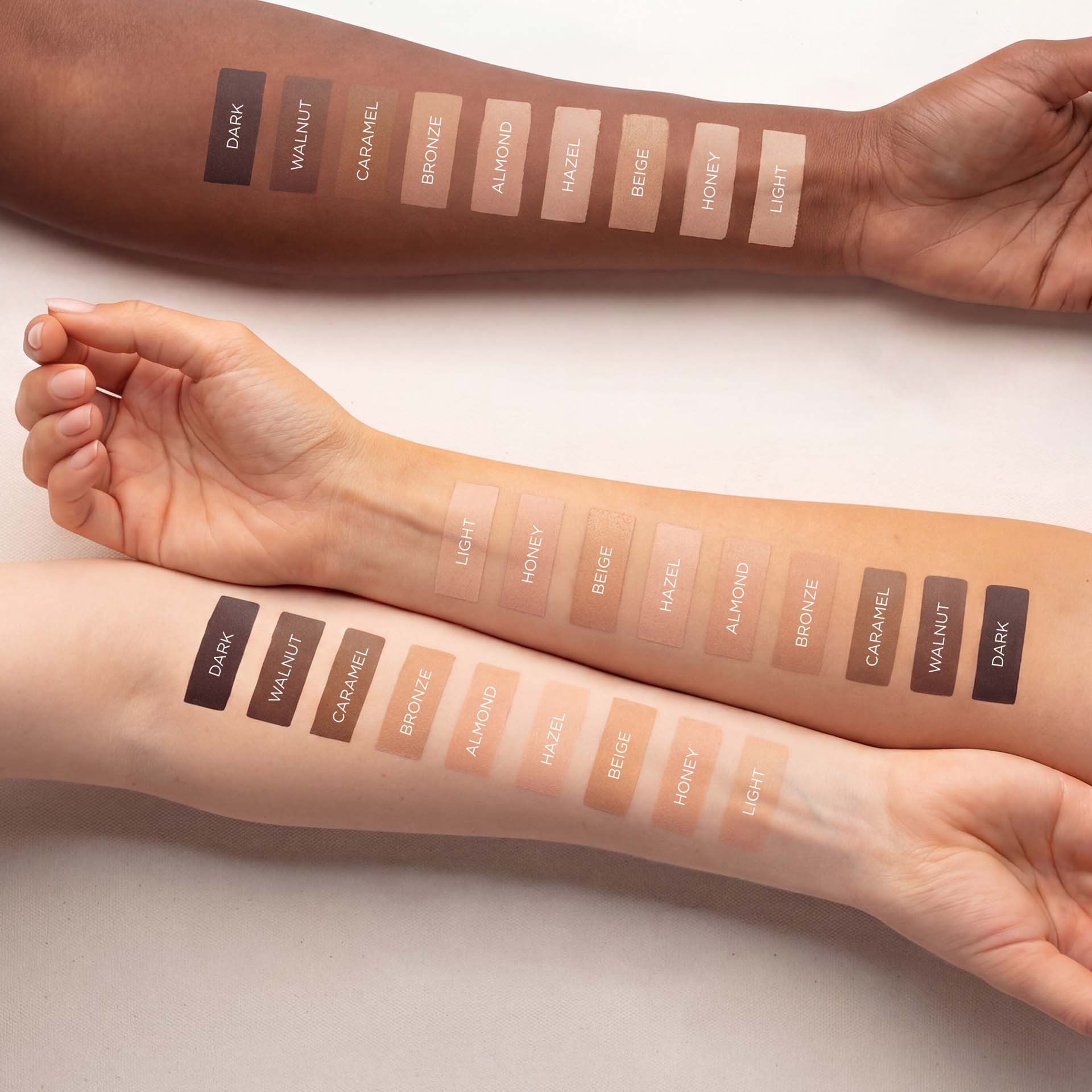ANNEMARIE BÖRLIND Make-up Teint Anti-Aging mit cremiger Textur auf Arm aufgetragen