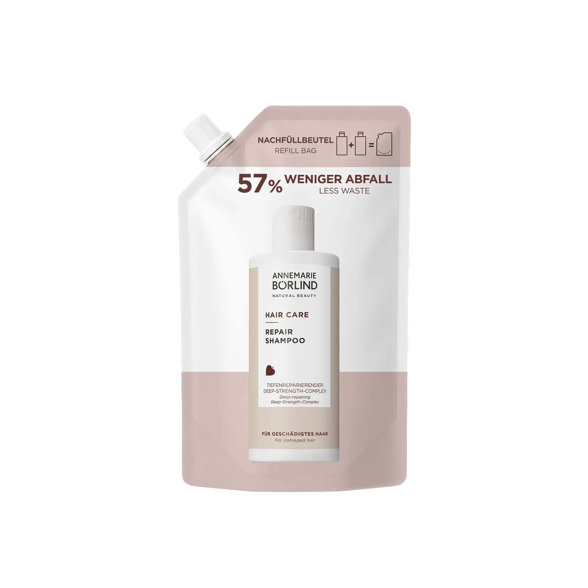 ANNEMARIE BÖRLIND Hair Care Repair Shampoo mit tiefenreparierendem Complex für geschädigtes Haar