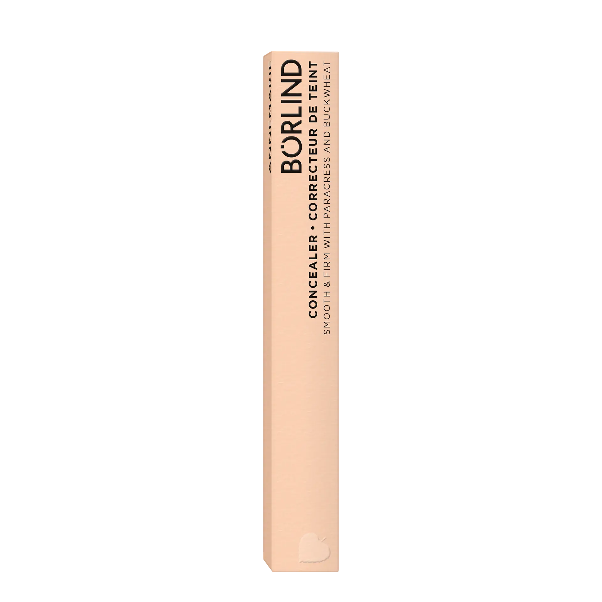 ANNEMARIE BÖRLIND Concealer, Faltschachtel in beige mit schwarzer Schrift