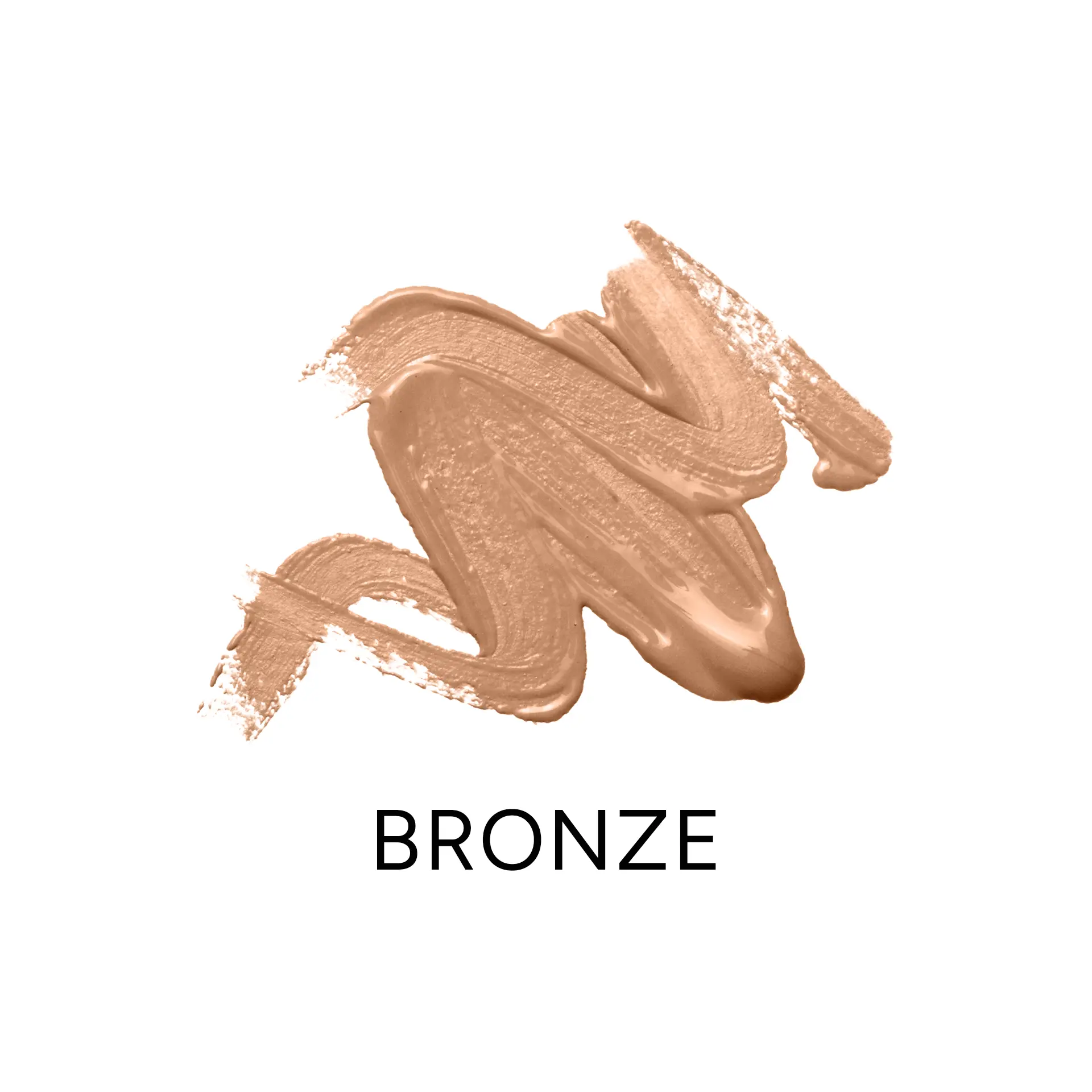 ANNEMARIE BÖRLIND Make-up Teint in Bronze, cremige Textur auf weißem Hintergrund