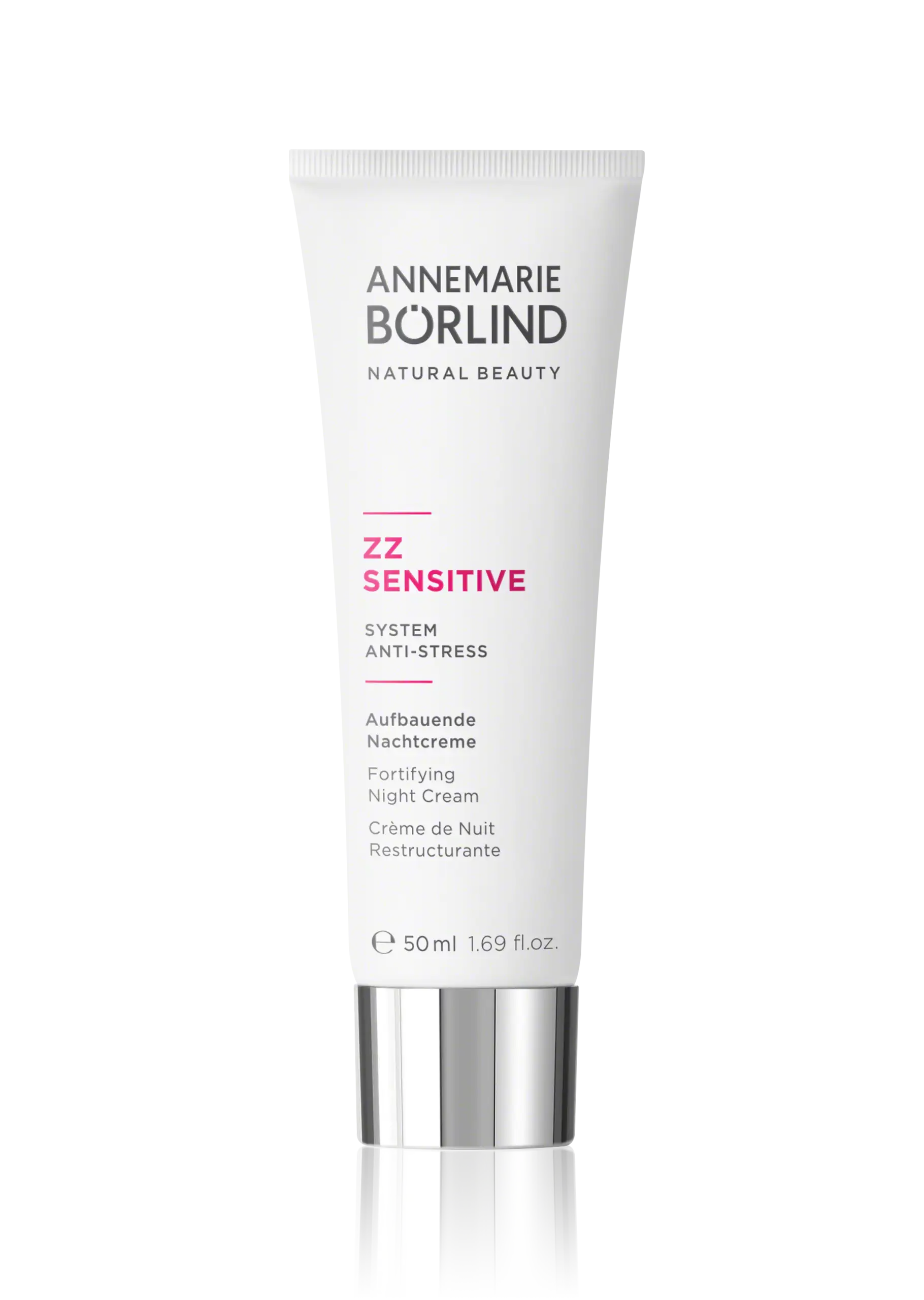 ANNEMARIE BÖRLIND ZZ SENSITIVE Aufbauende Nachtcreme 50 ml Tube mit Anti-Stress System