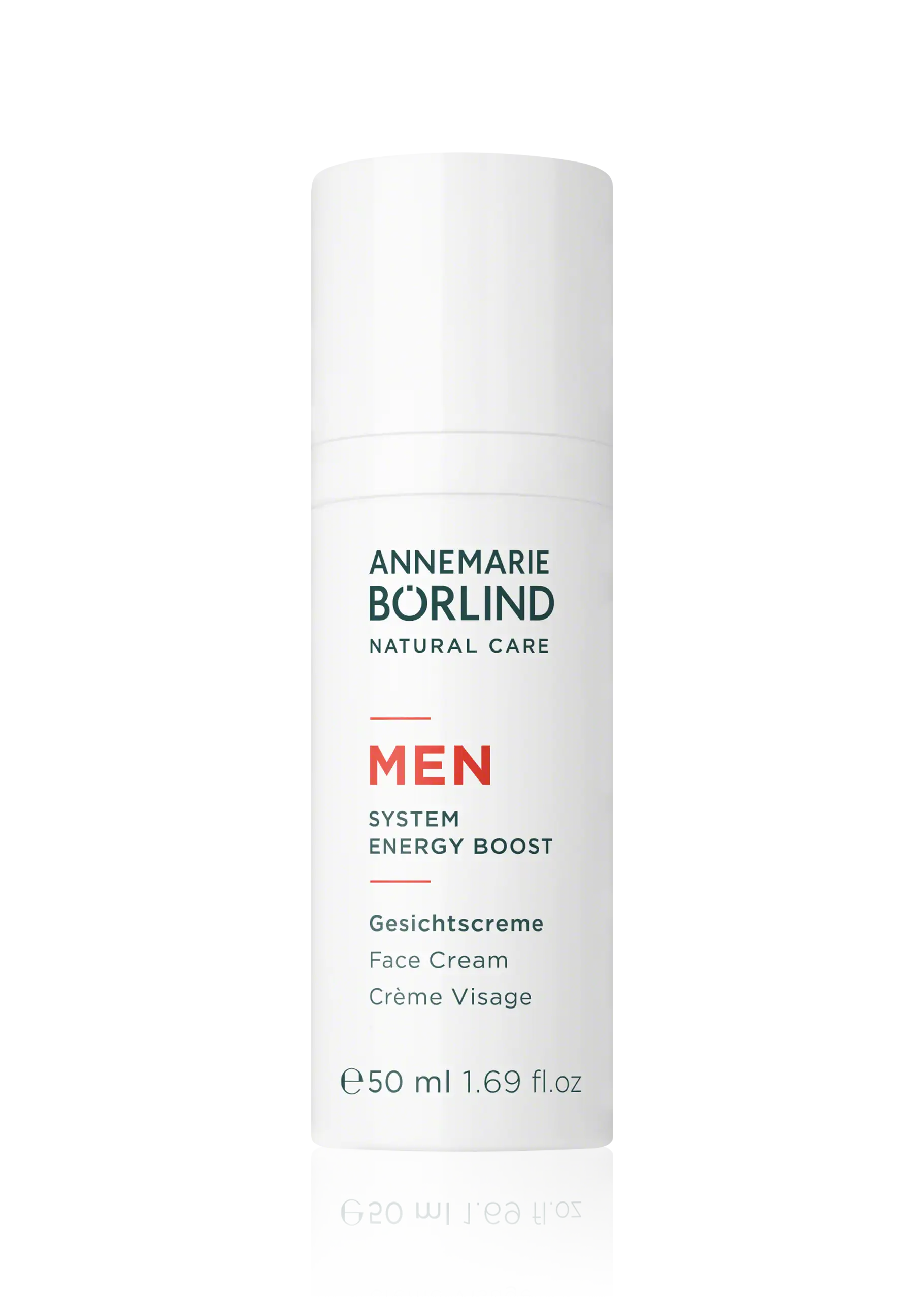 ANNEMARIE BÖRLIND MEN Gesichtscreme 50 ml im Spender für Energie und Pflege