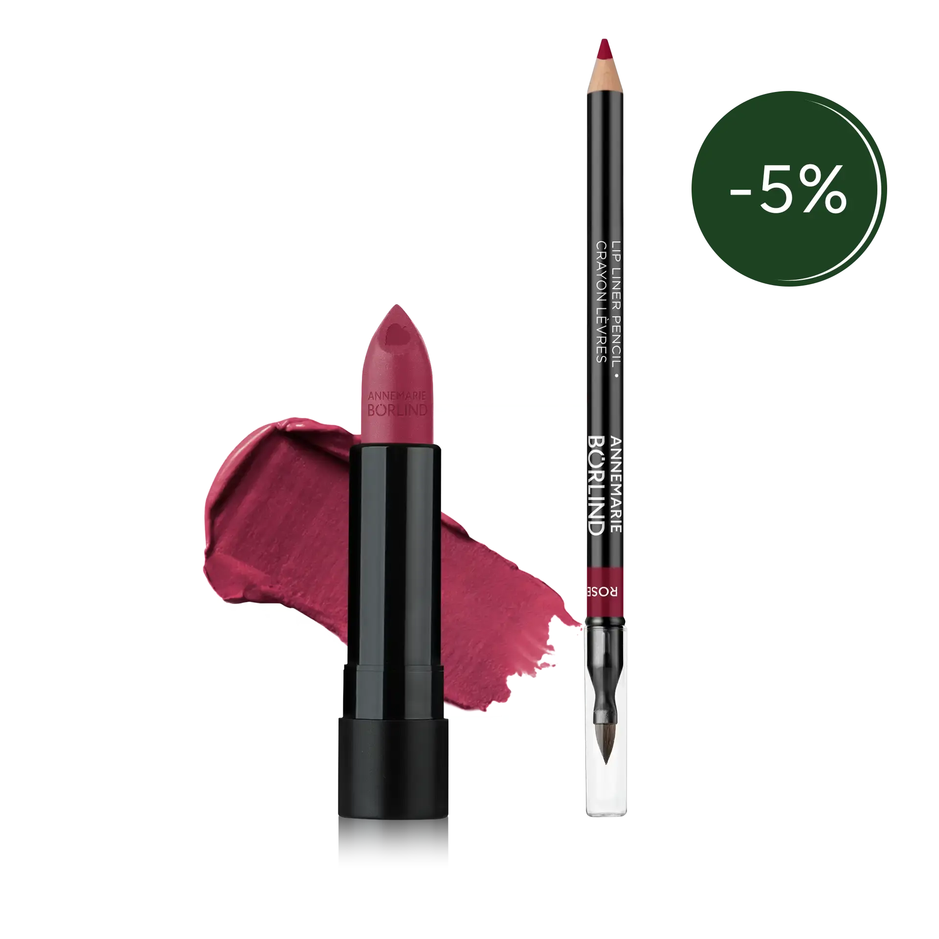 LIPKIT ROSEWOOD mit 5% Badge