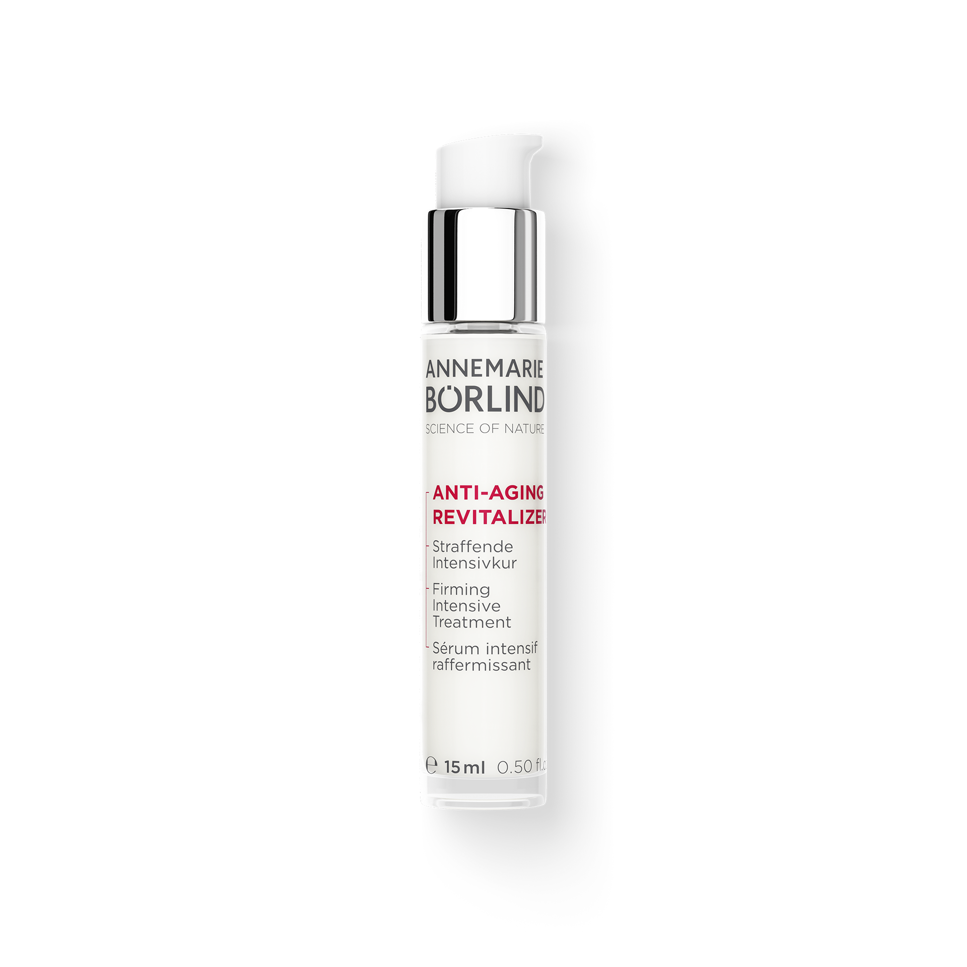ANTI-AGING REVITALIZER Flasche mit roter Schrift