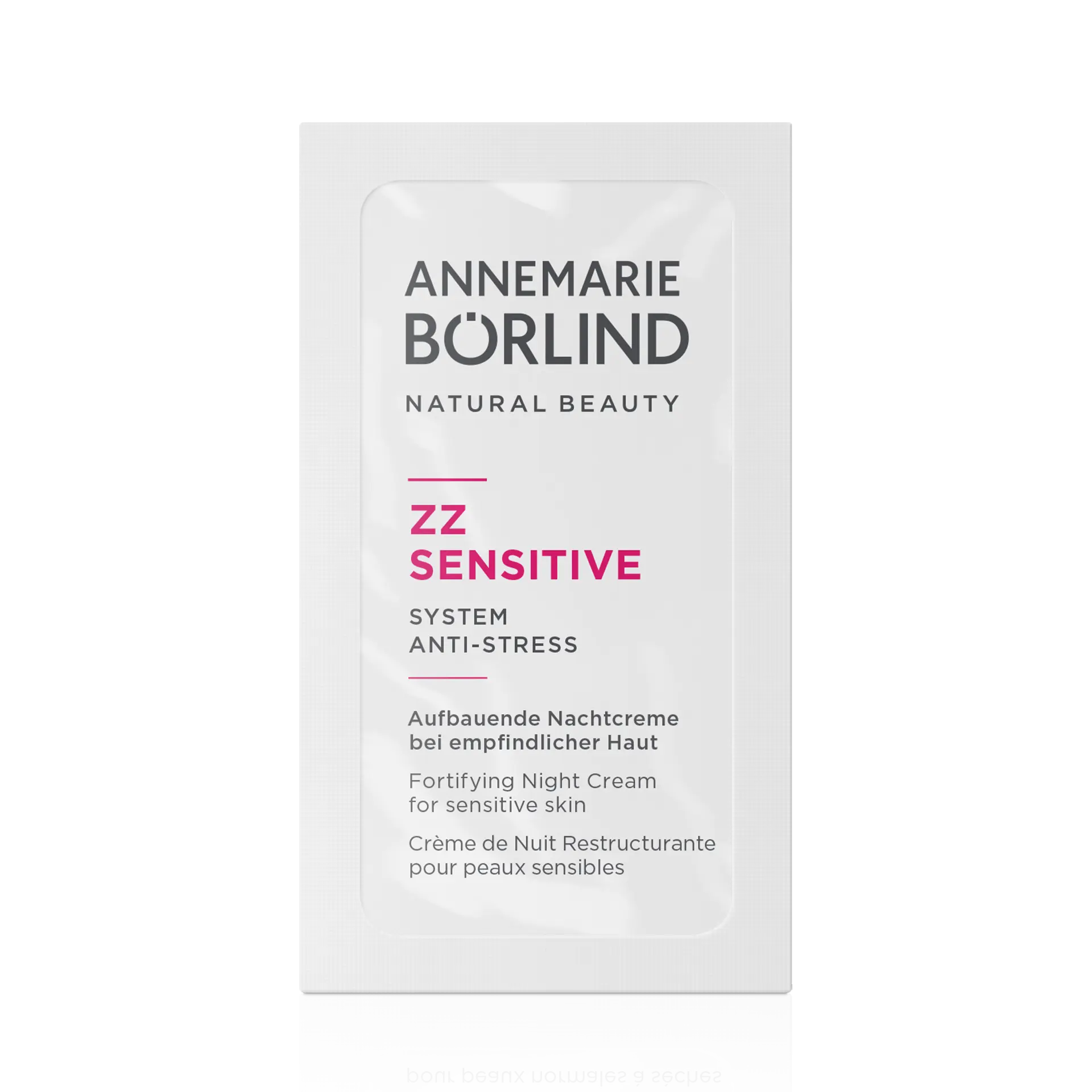 ZZ SENSITIVE Einzelsachet Nachtcreme