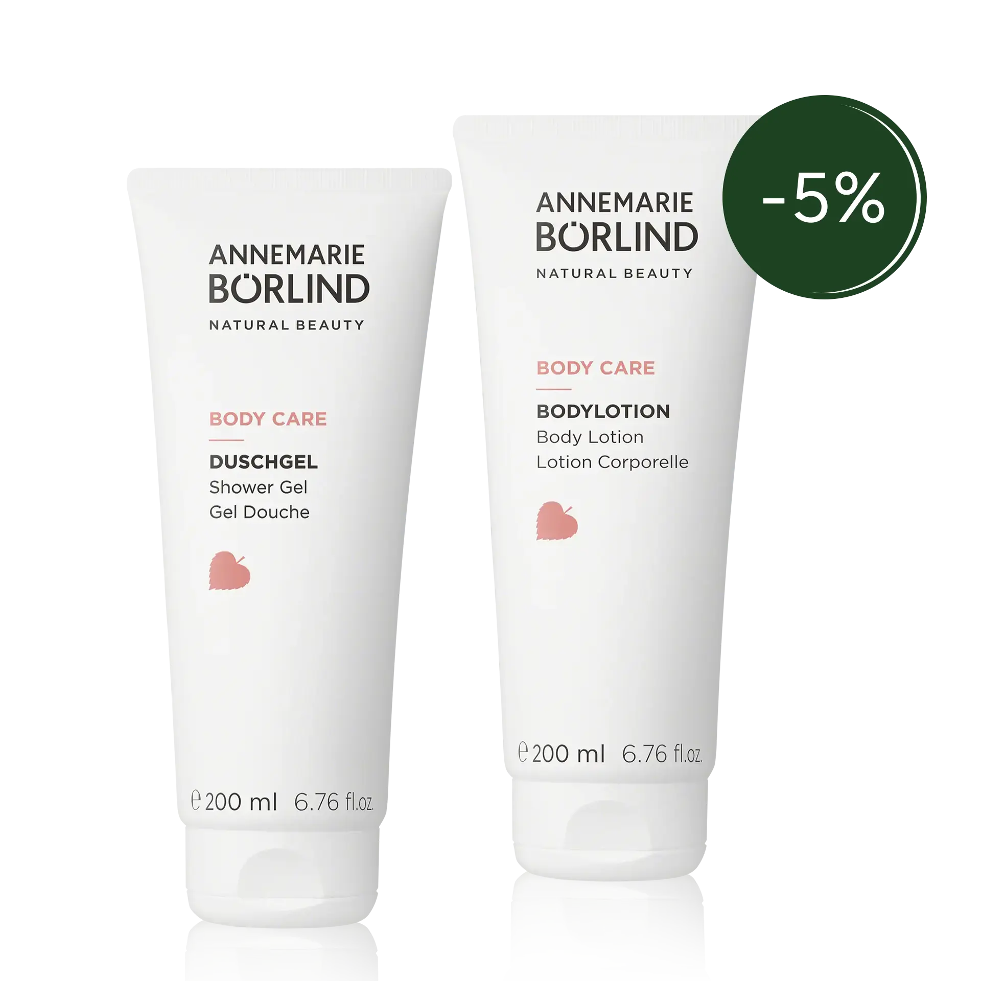 BODY CARE Pflegeset mit 5% Badge