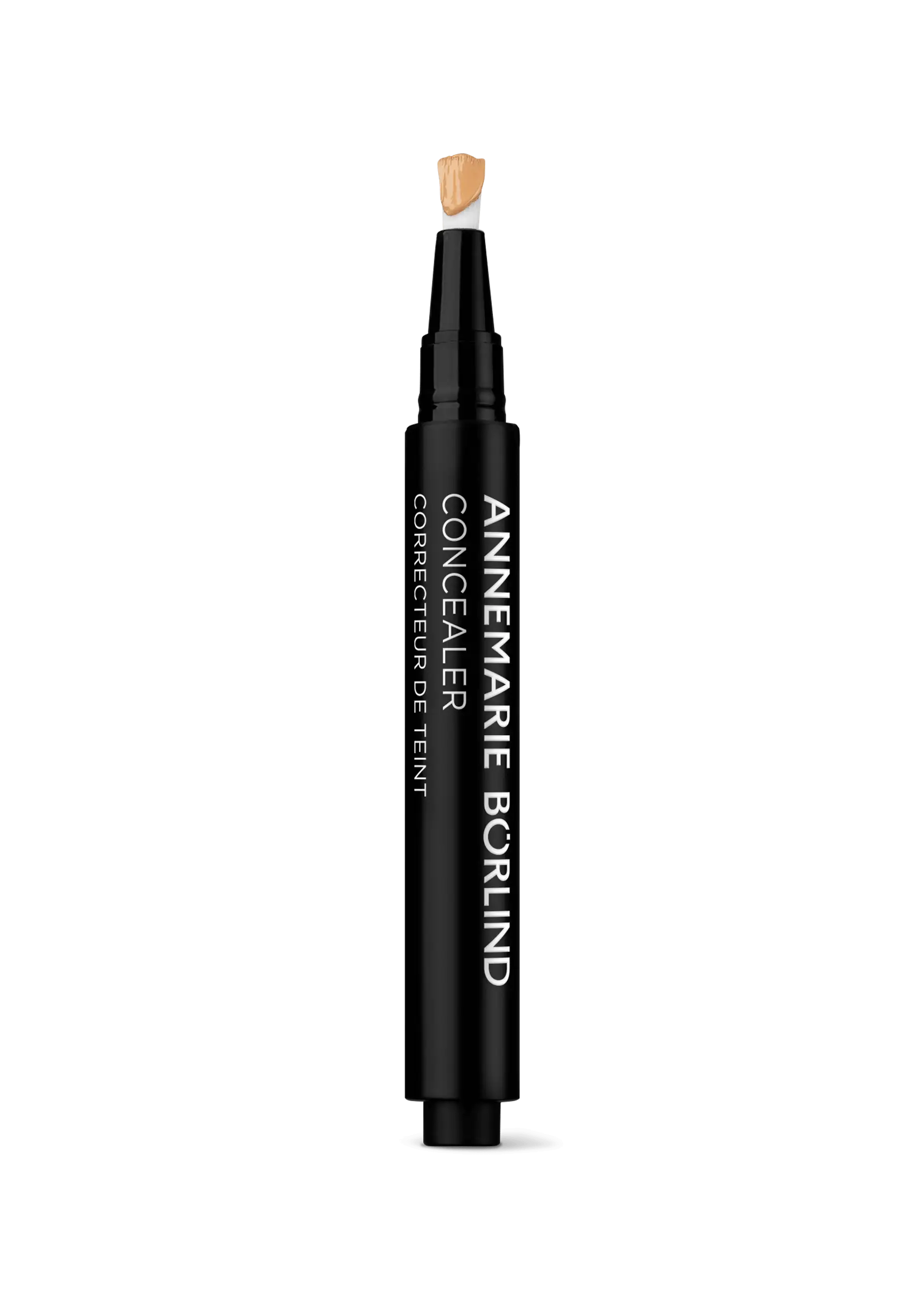 ANNEMARIE BÖRLIND Concealer-Stift in Beige mit integriertem Applikator und sichtbarer Produktfarbe