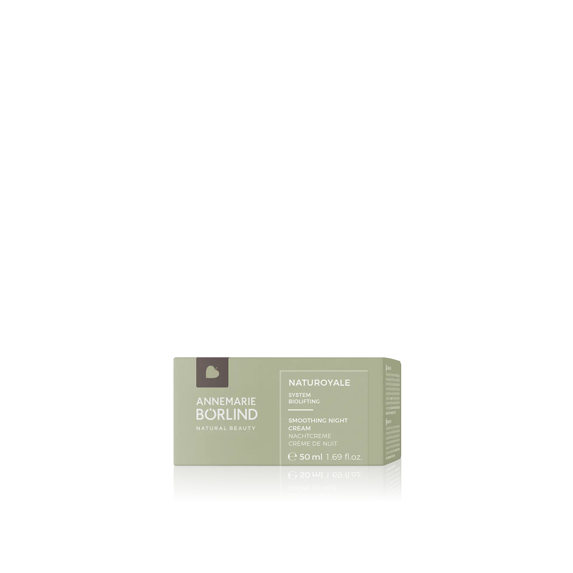 ANNEMARIE BÖRLIND NATUROYALE Nachtcreme 50 ml mit Biolifting-System, glättende Wirkung
