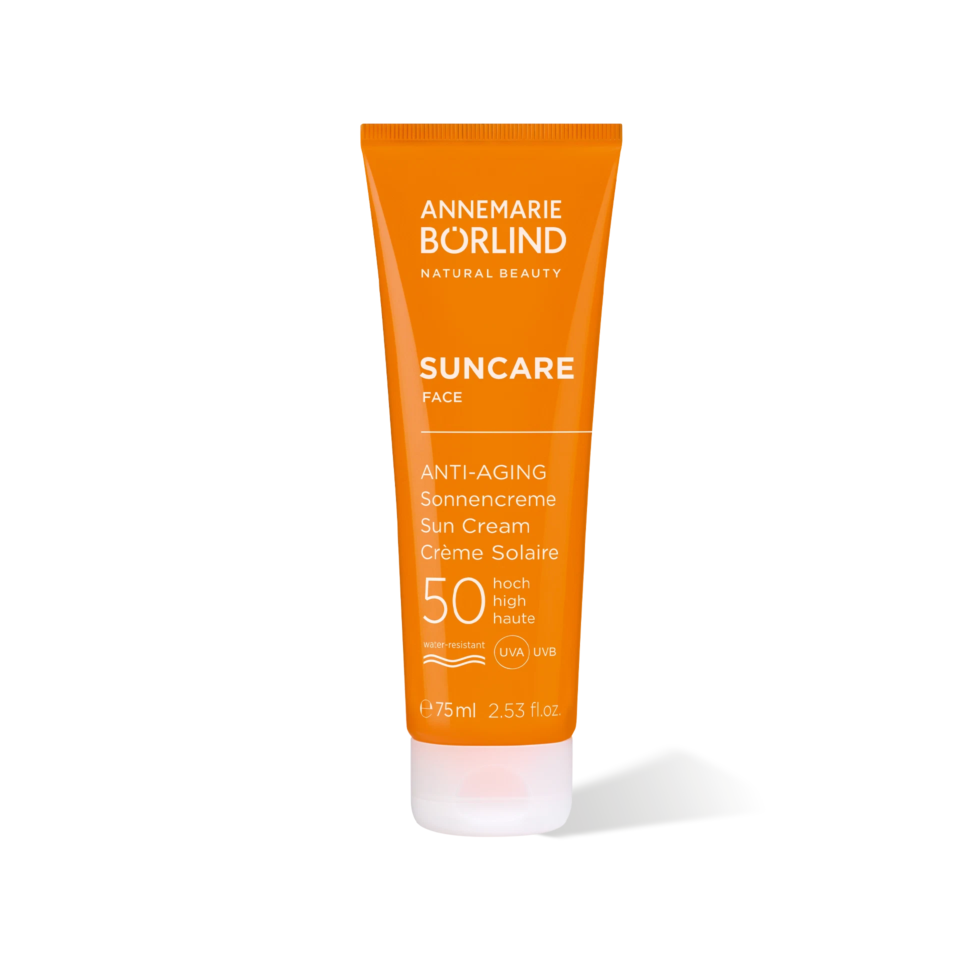 ANNEMARIE BÖRLIND Suncare Face Anti-Aging Sonnencreme LSF 50, wasserfest, 75 ml