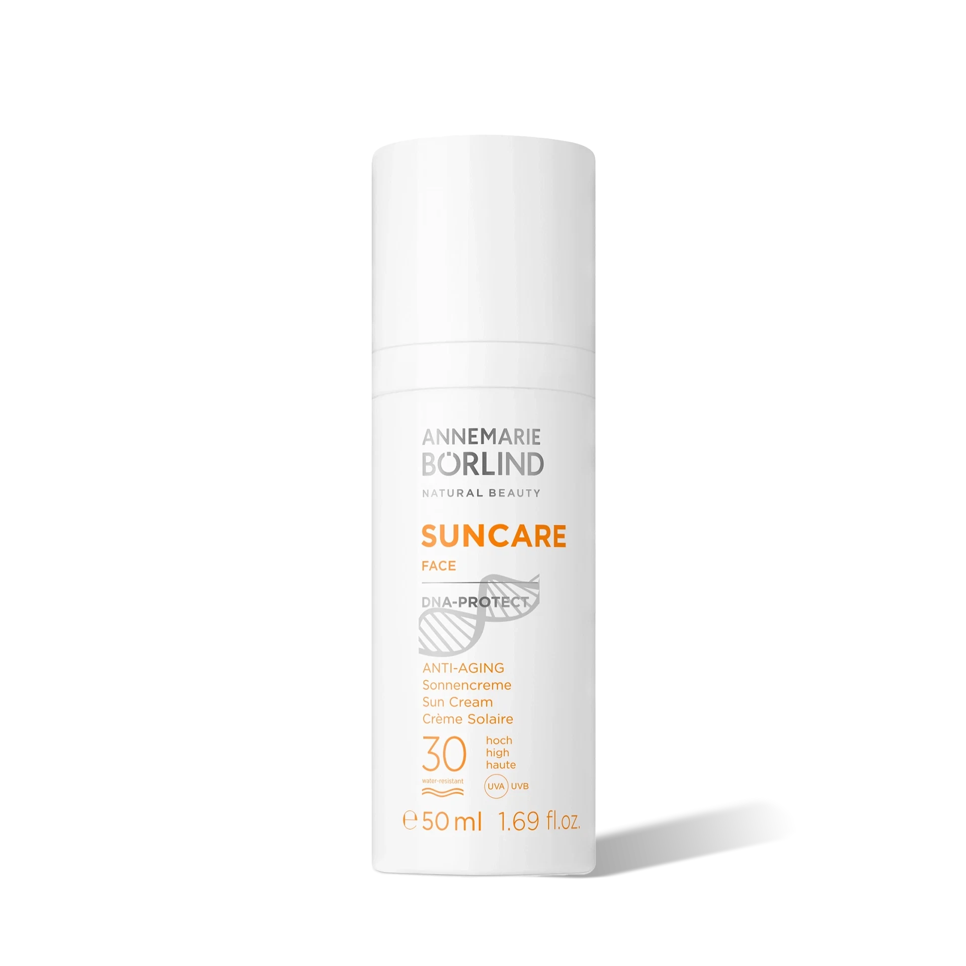 ANNEMARIE BÖRLIND SUNCARE Face Anti-Aging Sonnencreme LSF 30, 50 ml, wasserfest, UVA UVB Schutz