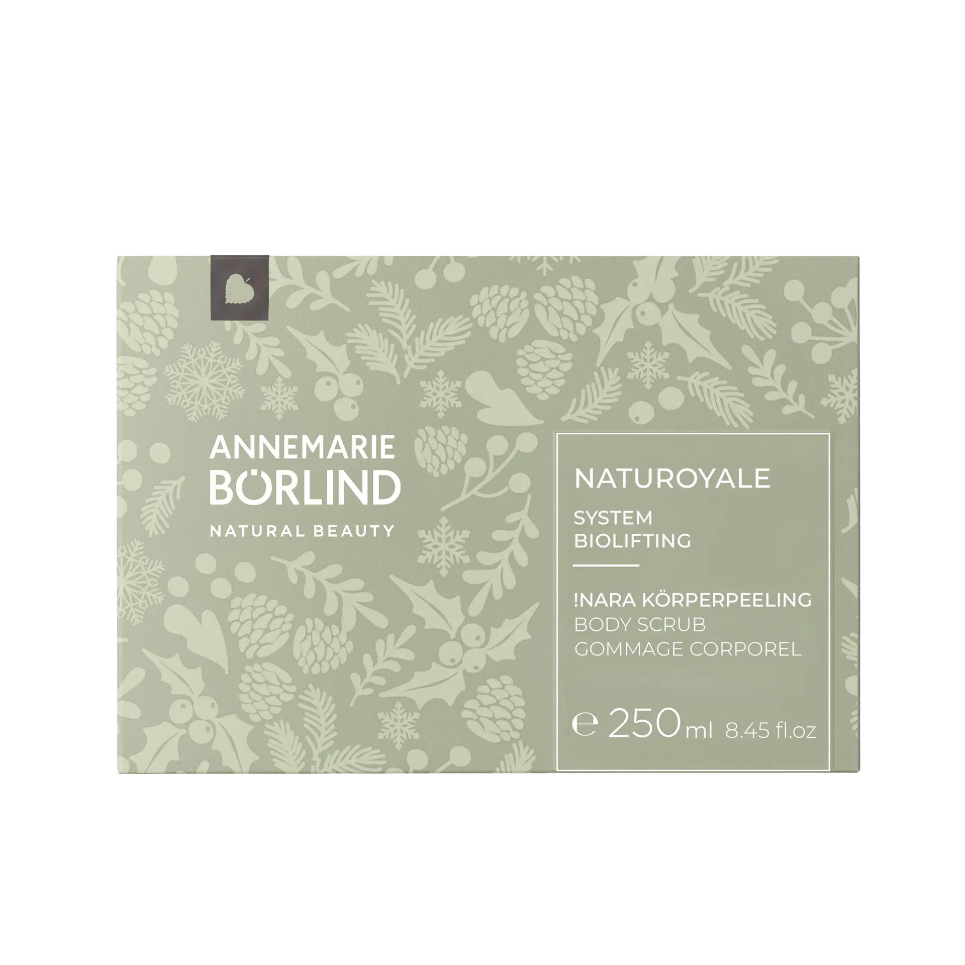 NATUROYALE BODY SCRUB 250ml Faltschachtel in grpn
