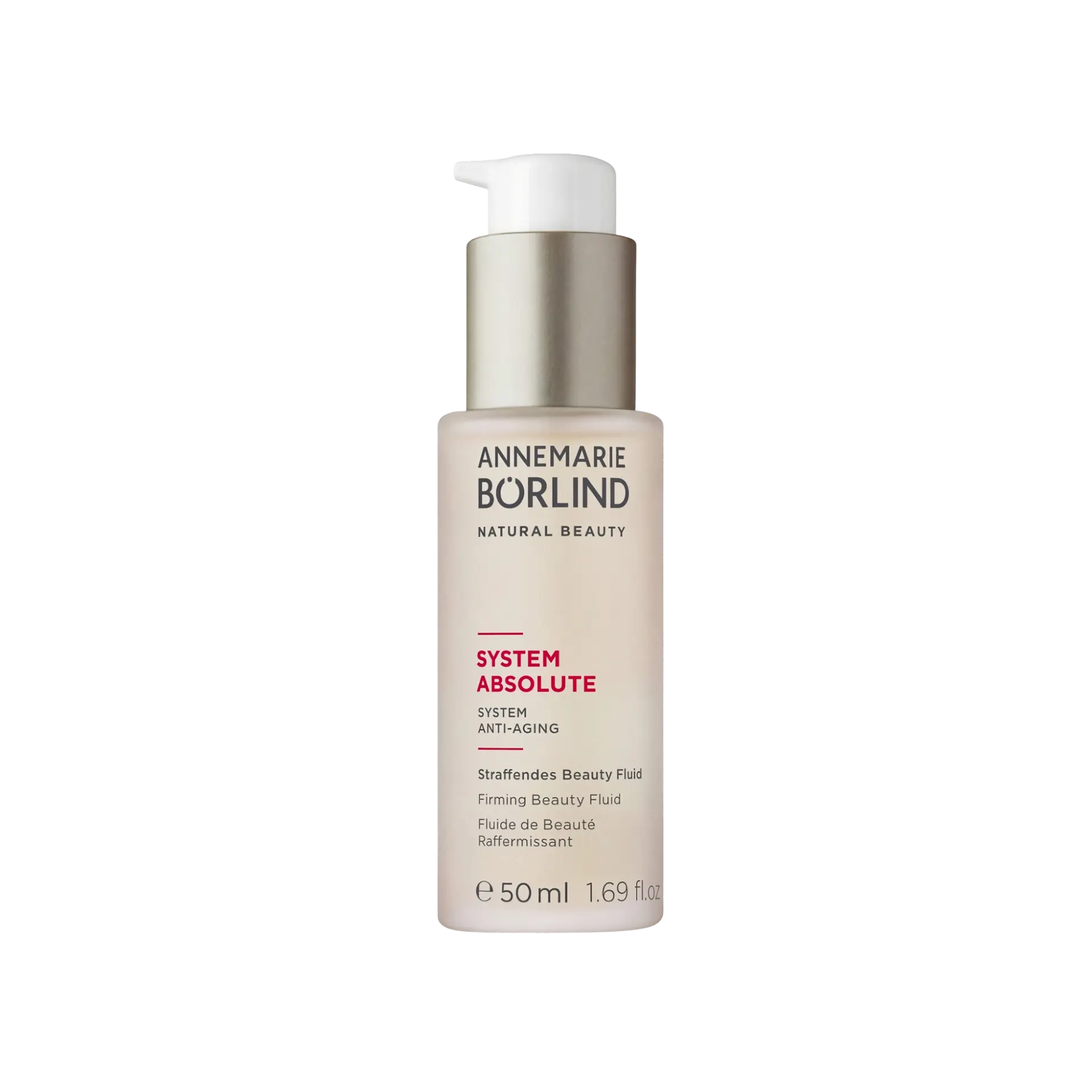 ANNEMARIE BÖRLIND System Absolute Straffendes Beauty Fluid im 50-ml-Spender, Anti-Aging Pflege