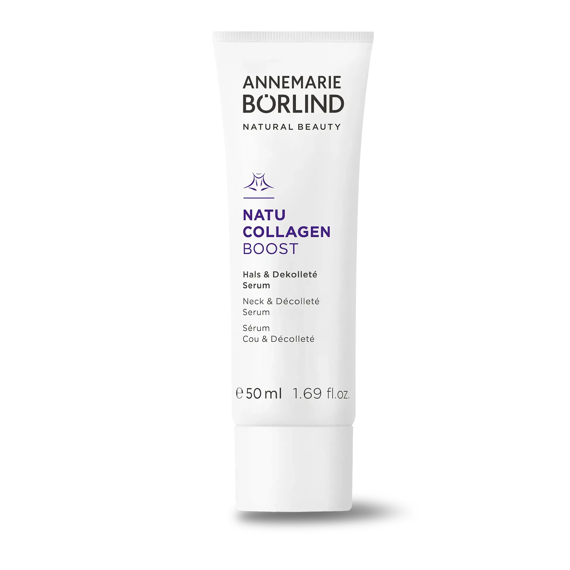 ANNEMARIE BÖRLIND NATU COLLAGEN BOOST Hals- und Dekolleté-Serum 50 ml in Tube