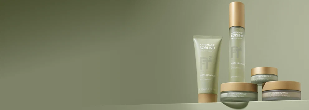 ANNEMARIE BÖRLIND NATUROYALE Gesichtspflege mit Lifting-Serum, sanfter Reinigung und Nachtcremes