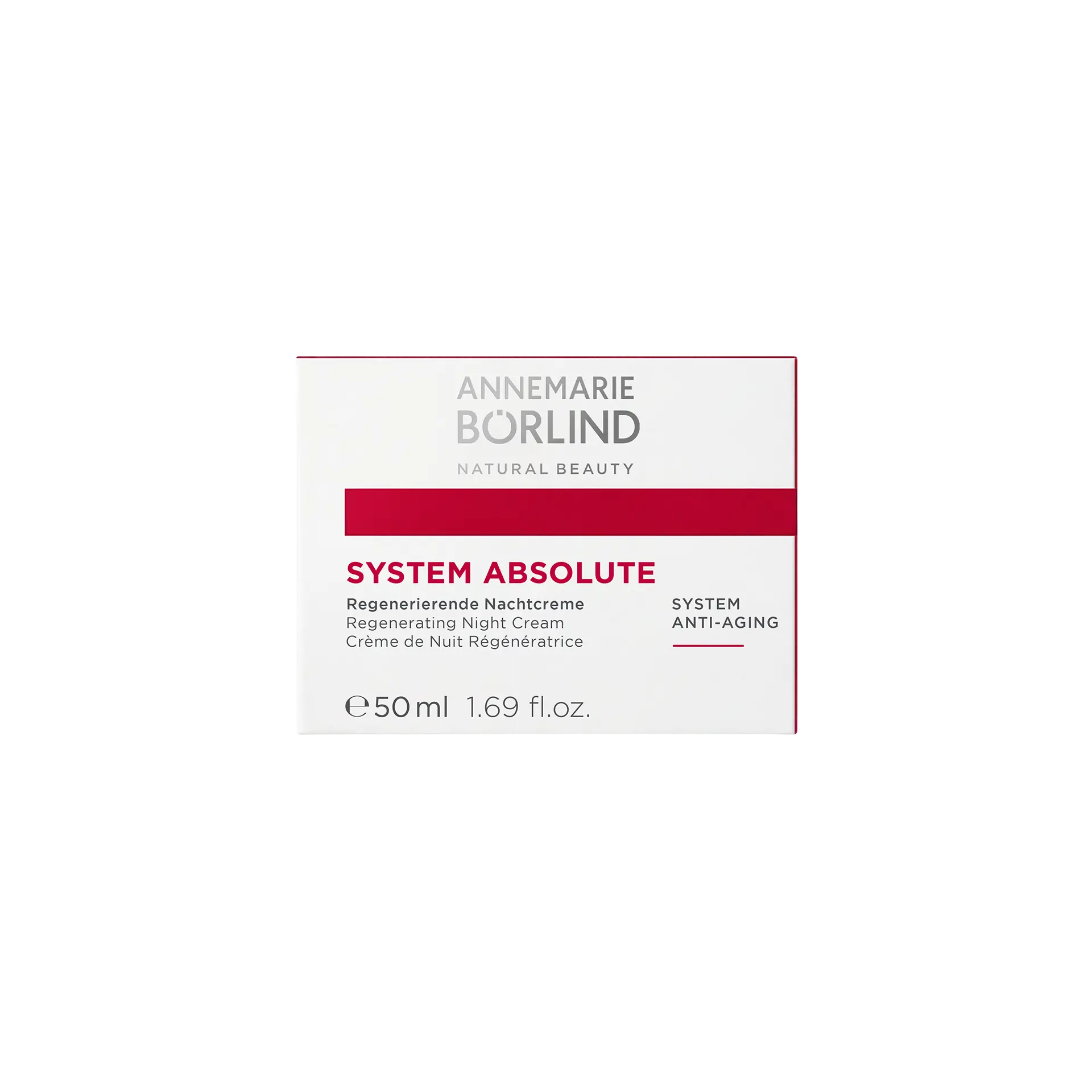 ANNEMARIE BÖRLIND SYSTEM ABSOLUTE regenerierende Nachtcreme 50 ml, Anti-Aging Pflege