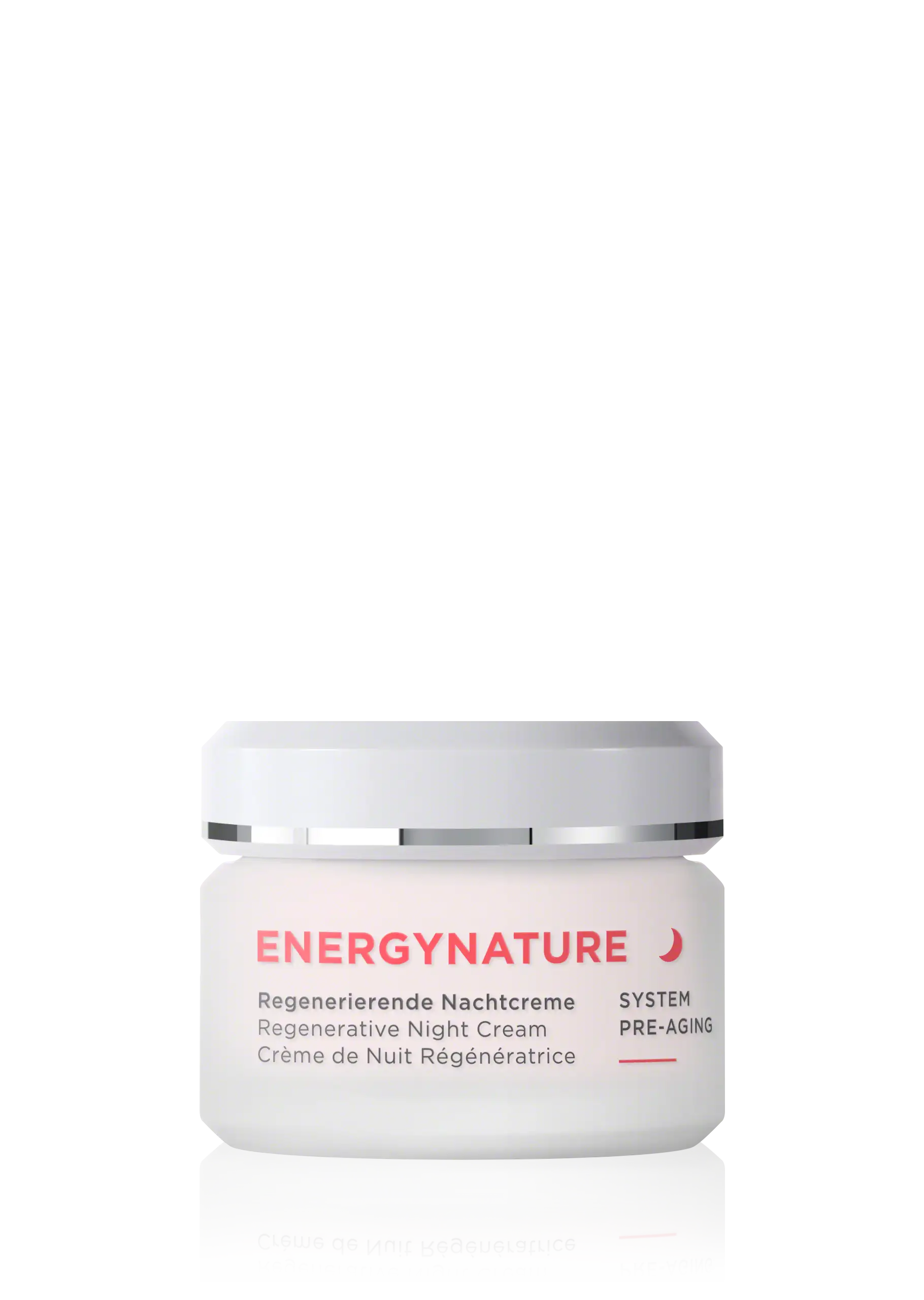 ENERGYNATURE regenerierende Nachtcreme im 50-ml-Tiegel mit System PRE-AGING für Hautpflege nachts