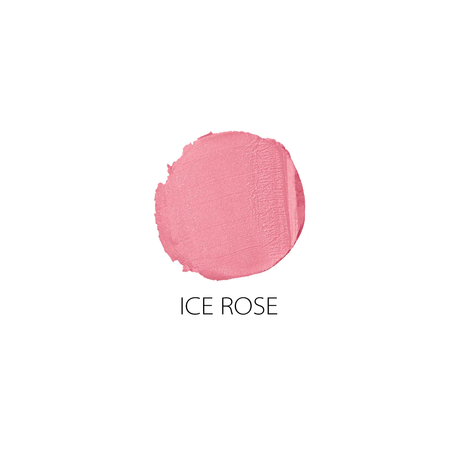 ANNEMARIE BÖRLIND Lippenstift-Farbprobe in hellem Rosé mit cremiger Textur auf weißem Hintergrund