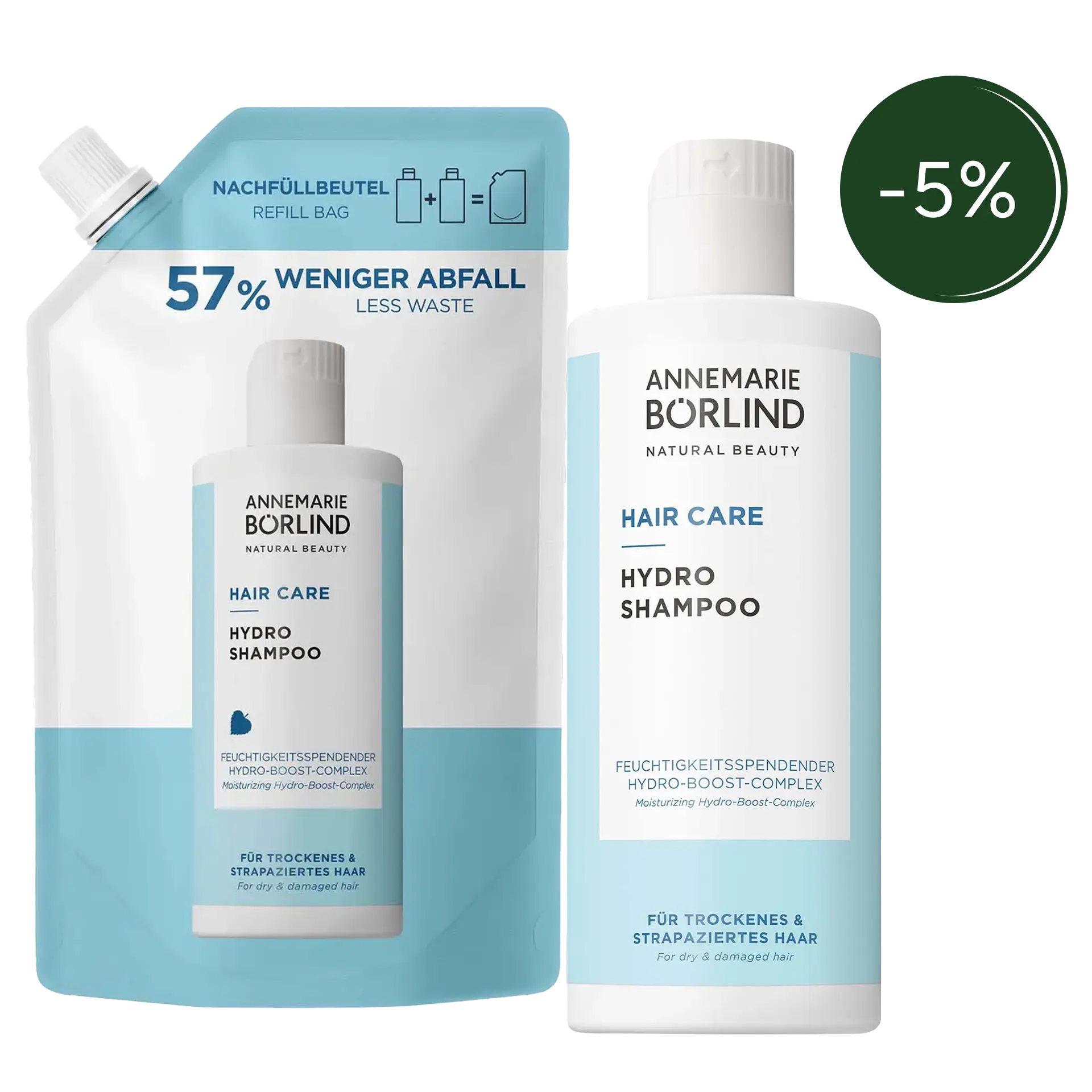 Hair Care Set Hydro mit -5% Badge