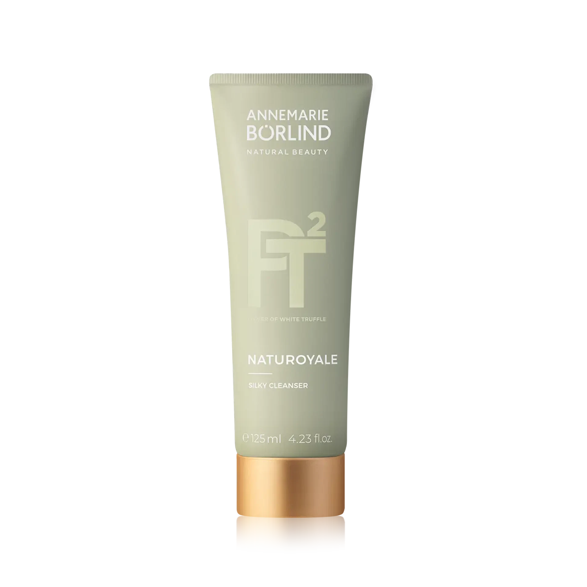 ANNEMARIE BÖRLIND NATUROYALE Silky Cleanser Gesichtsreinigung, 125 ml Tube mit goldfarbenem Verschluss