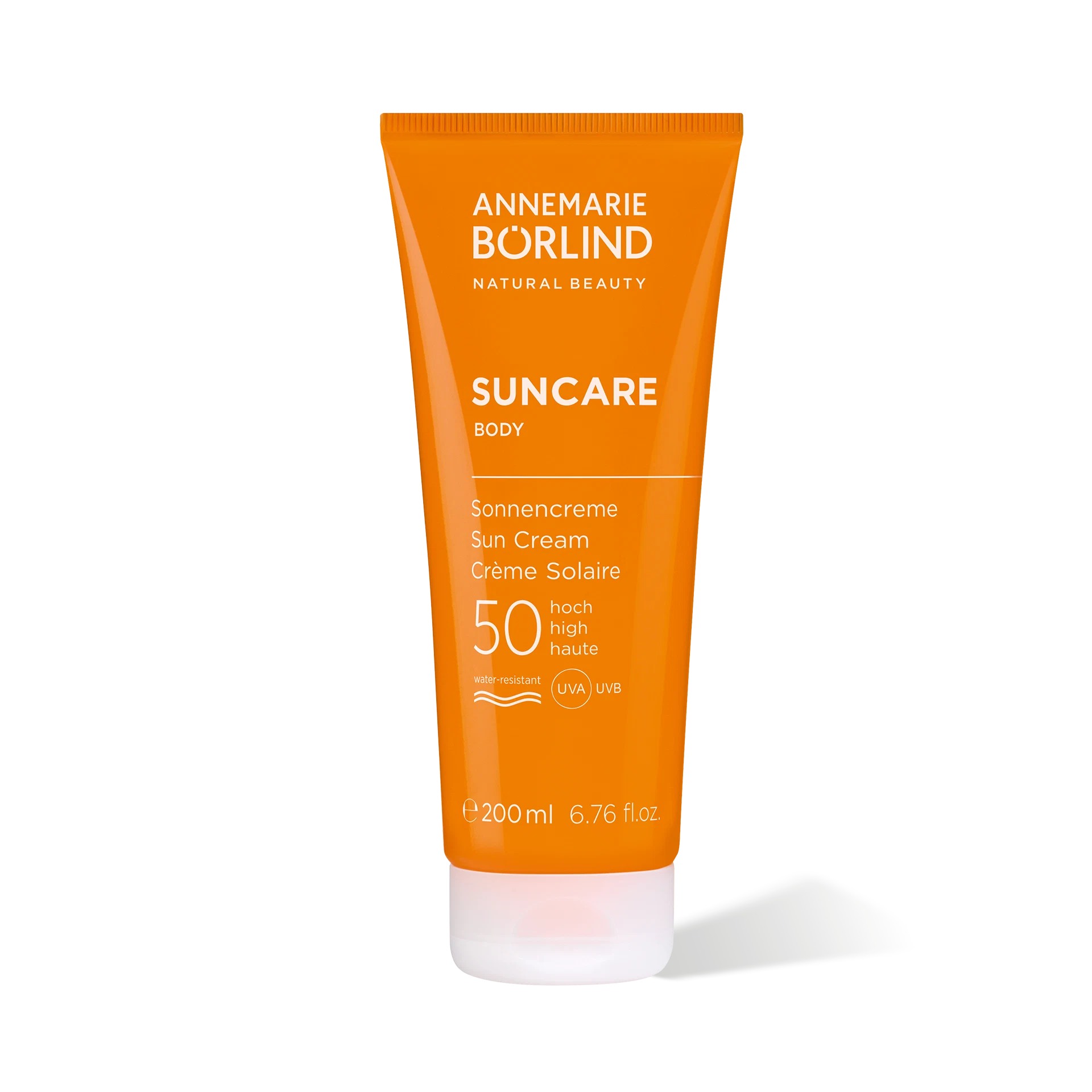ANNEMARIE BÖRLIND SUNCARE Body Sonnencreme LSF 50, wasserfest, 200 ml Tube
