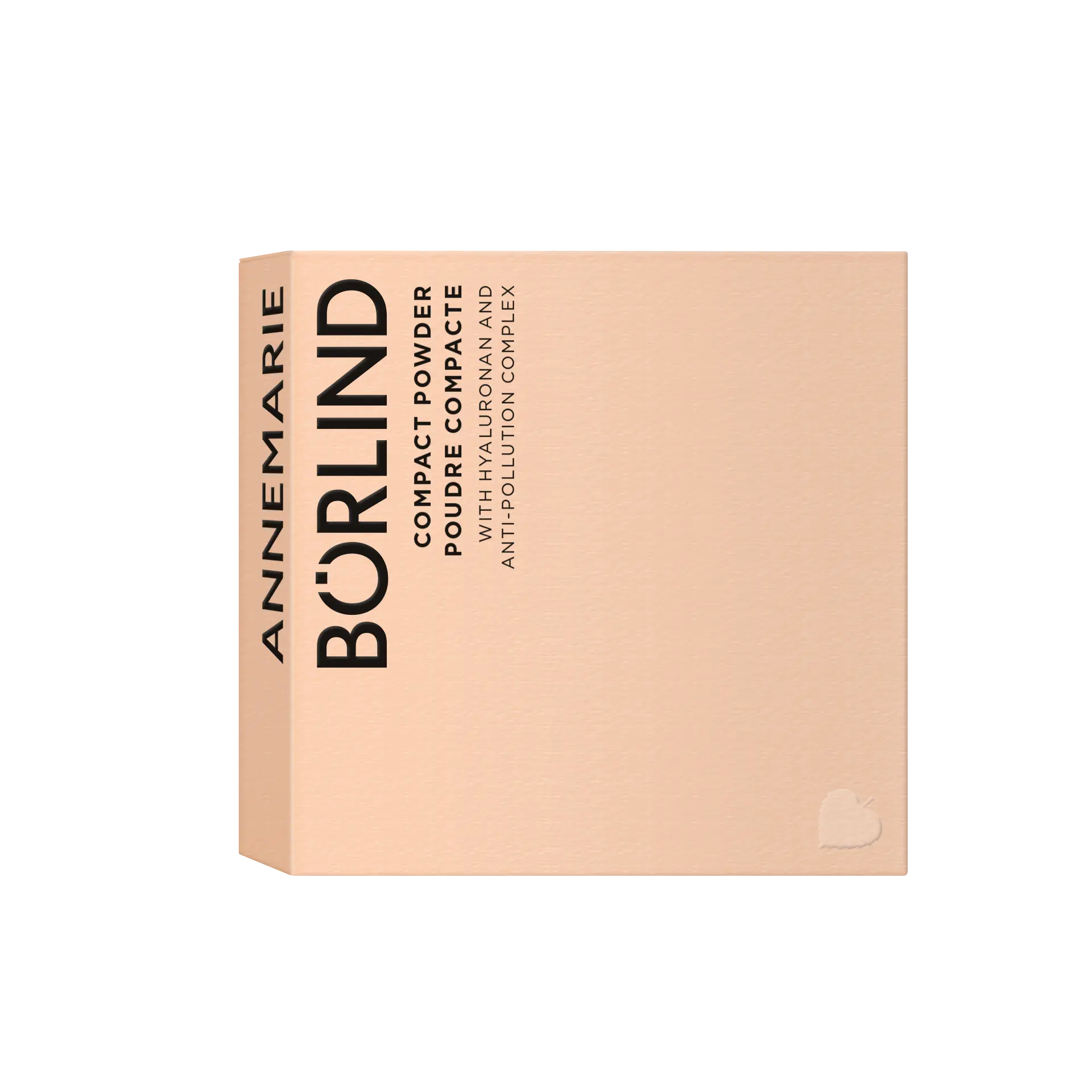 ANNEMARIE BÖRLIND Compact Powder Teint in Beige, 10g, Faltschachtel in beige mit schwarzer Schrift