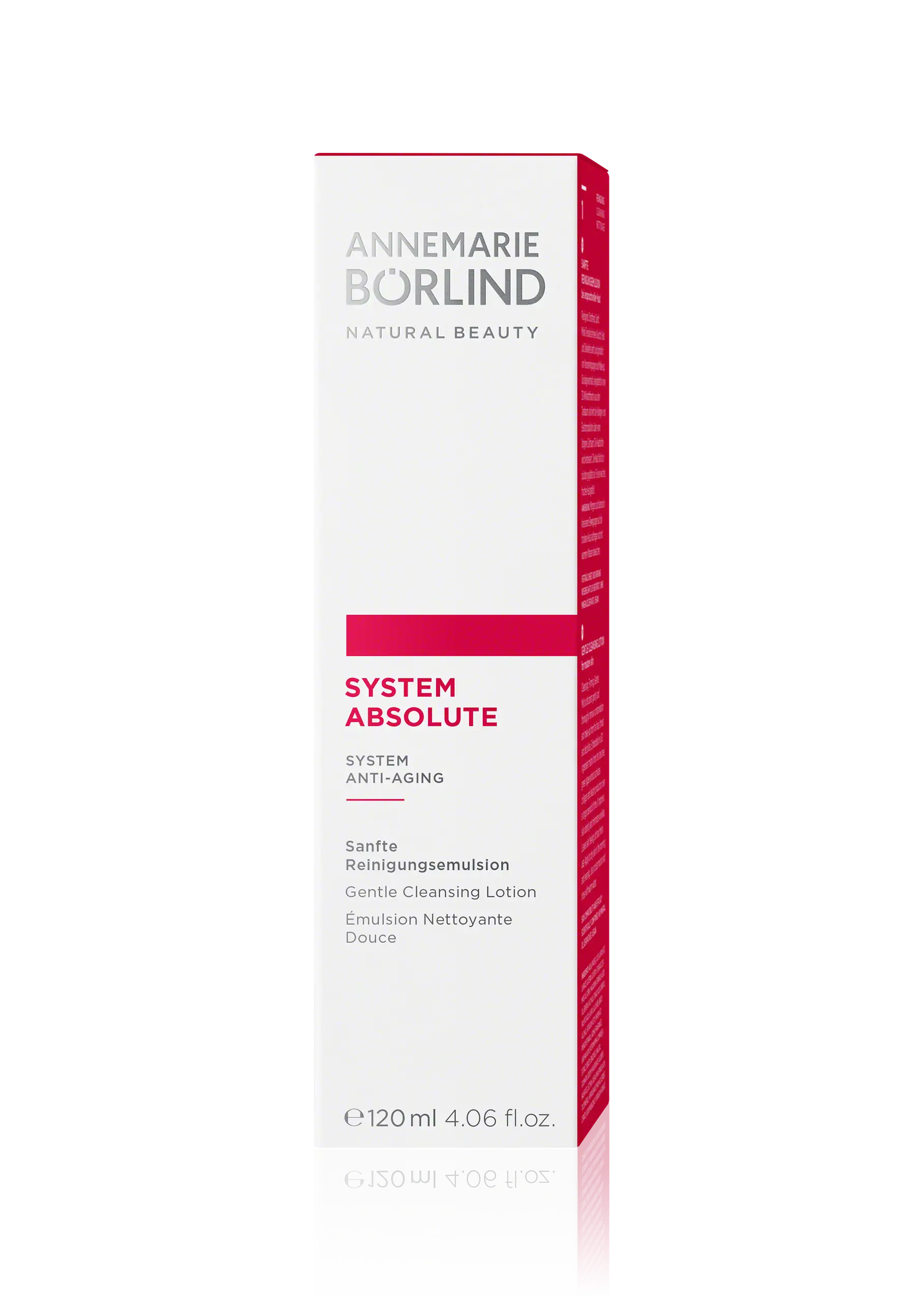 ANNEMARIE BÖRLIND SYSTEM ABSOLUTE sanfte Reinigungsemulsion 120 ml, Anti-Aging Pflegelinie