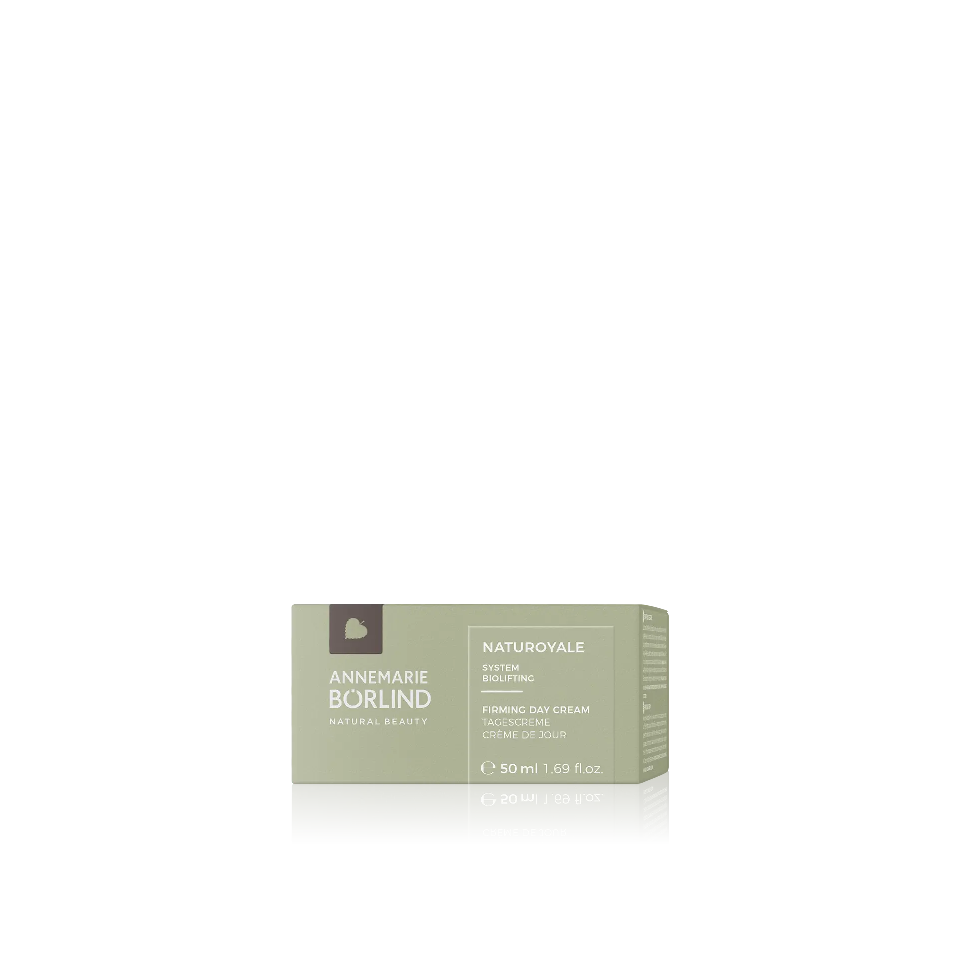 ANNEMARIE BÖRLIND NATUROYALE Firming Day Cream Tagescreme 50 ml in grüner Verpackung