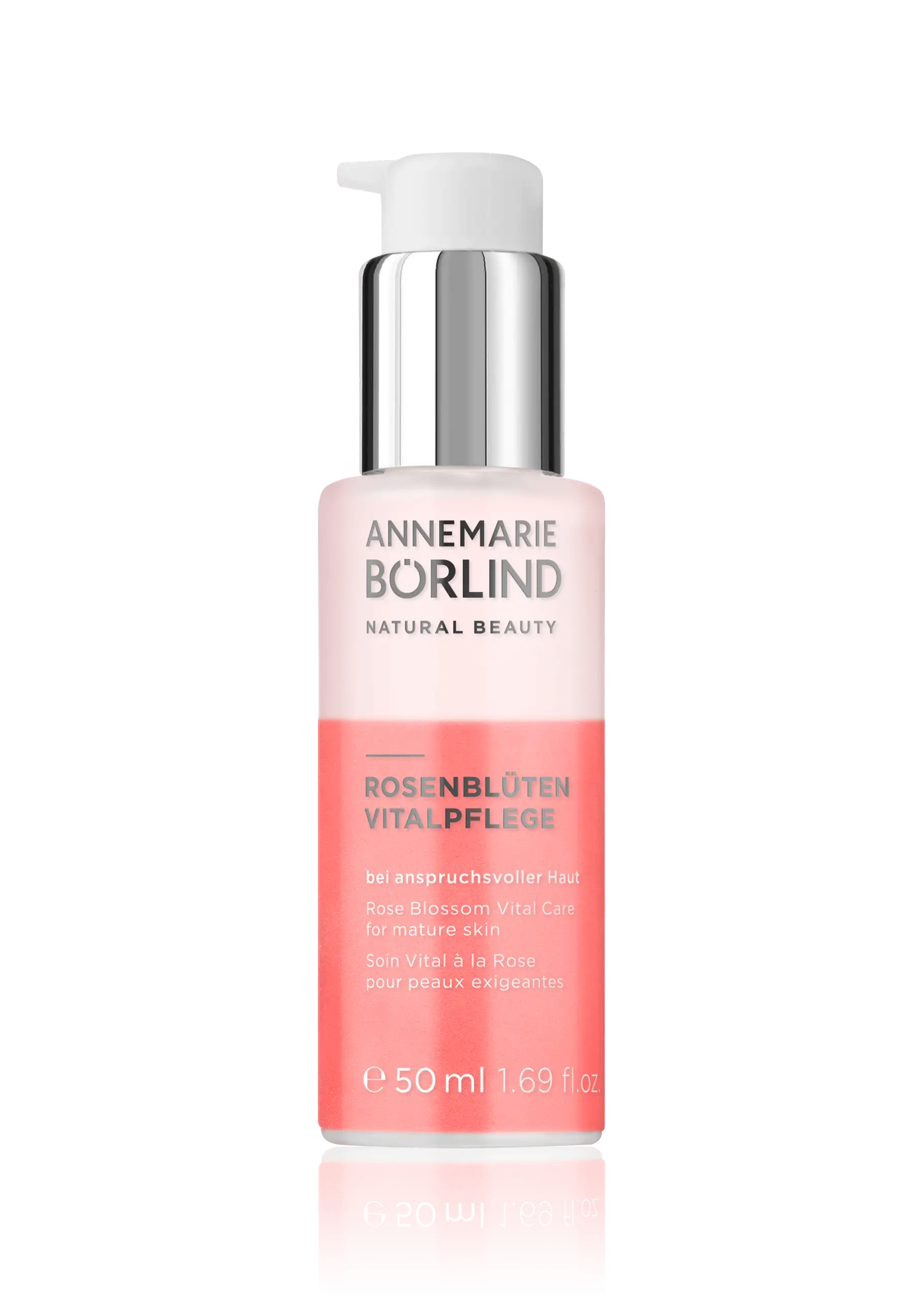 ANNEMARIE BÖRLIND Rosenblüten Vitalpflege Shake für anspruchsvolle Haut, 50 ml Spender