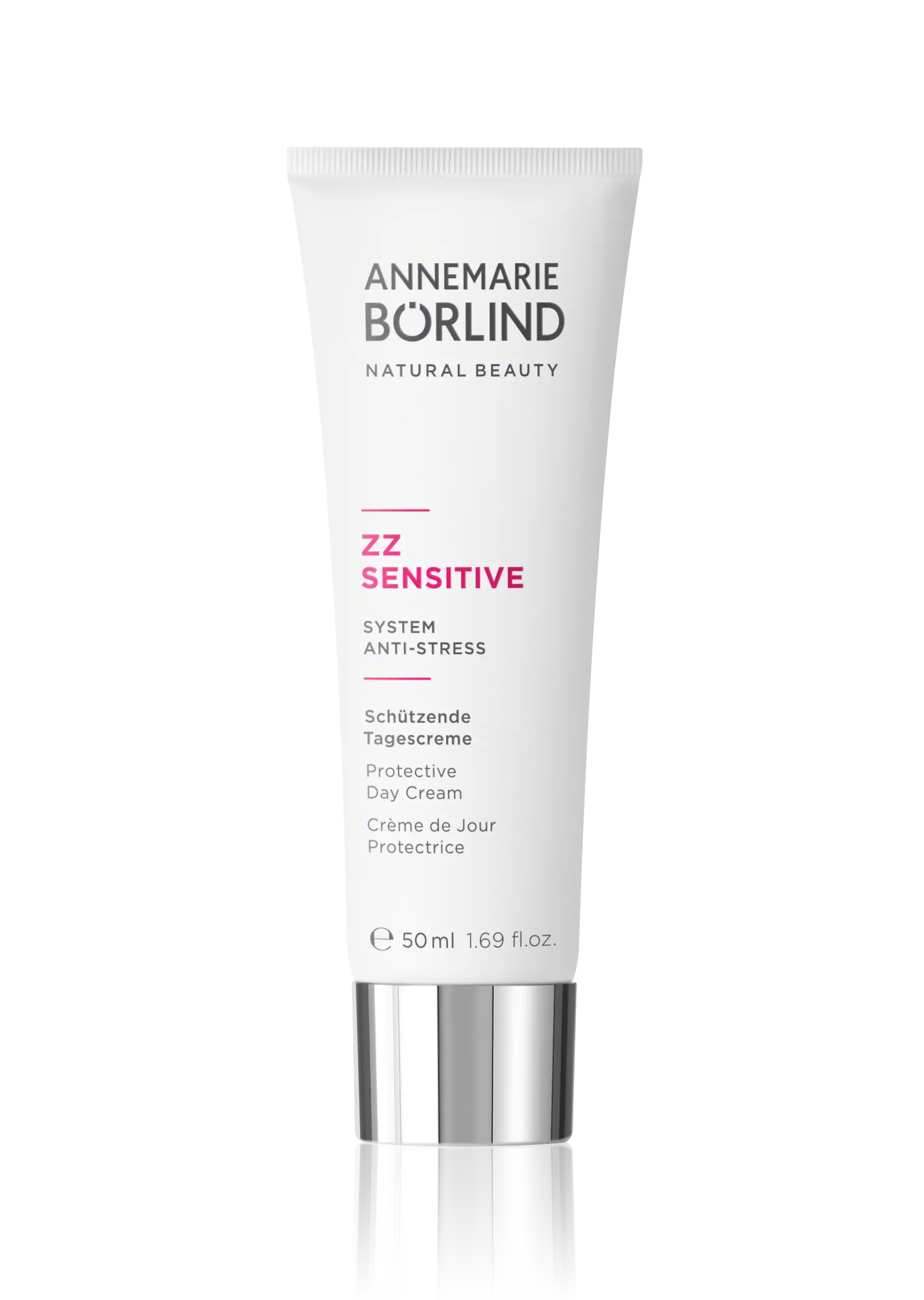 ANNEMARIE BÖRLIND ZZ SENSITIVE schützende Tagescreme in 50 ml Tube mit Anti-Stress-System