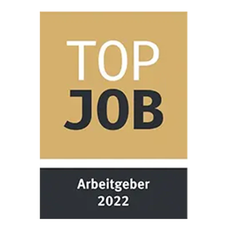 Siegel „TOP JOB Arbeitgeber 2022“