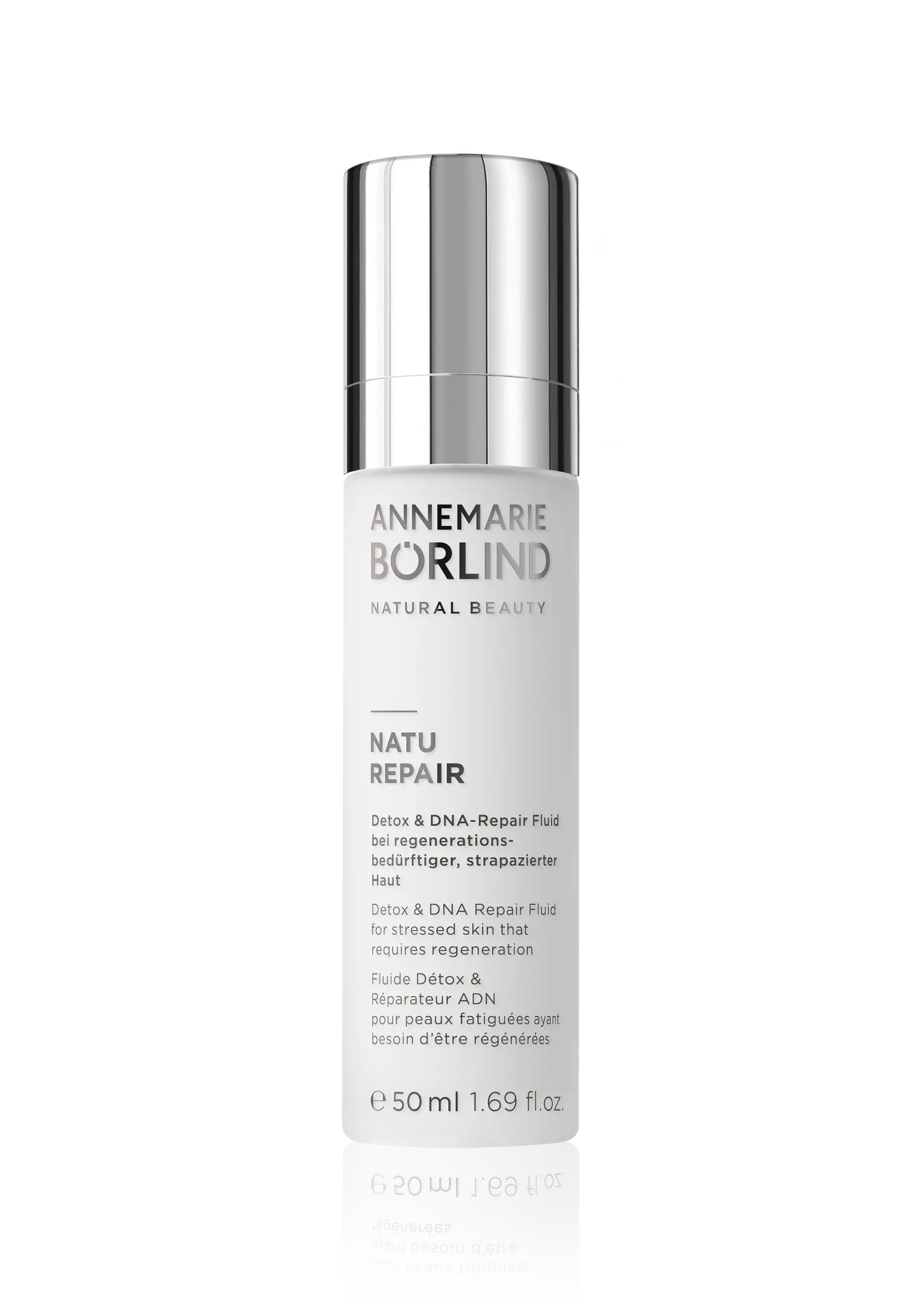 ANNEMARIE BÖRLIND NATU REPAIR Detox & DNA-Repair Fluid für strapazierte Haut, 50 ml Flasche