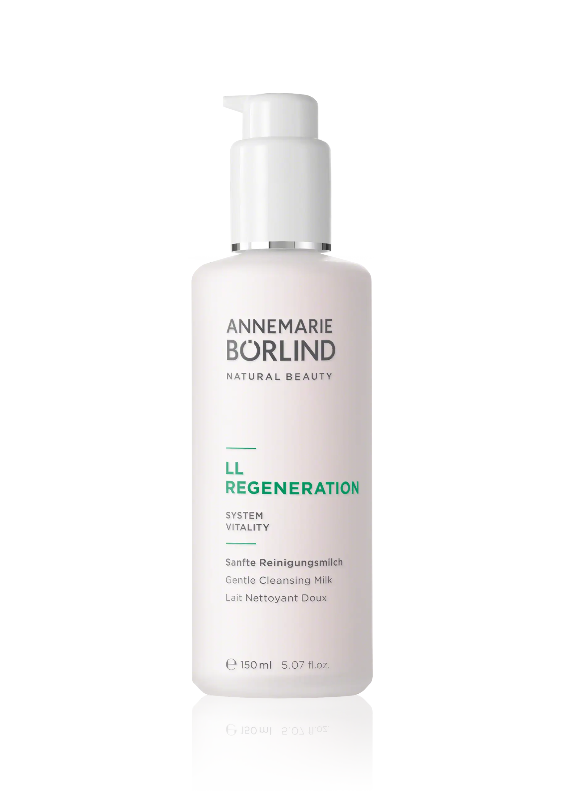 ANNEMARIE BÖRLIND LL REGENERATION sanfte Reinigungsmilch 150 ml mit Pumpspender