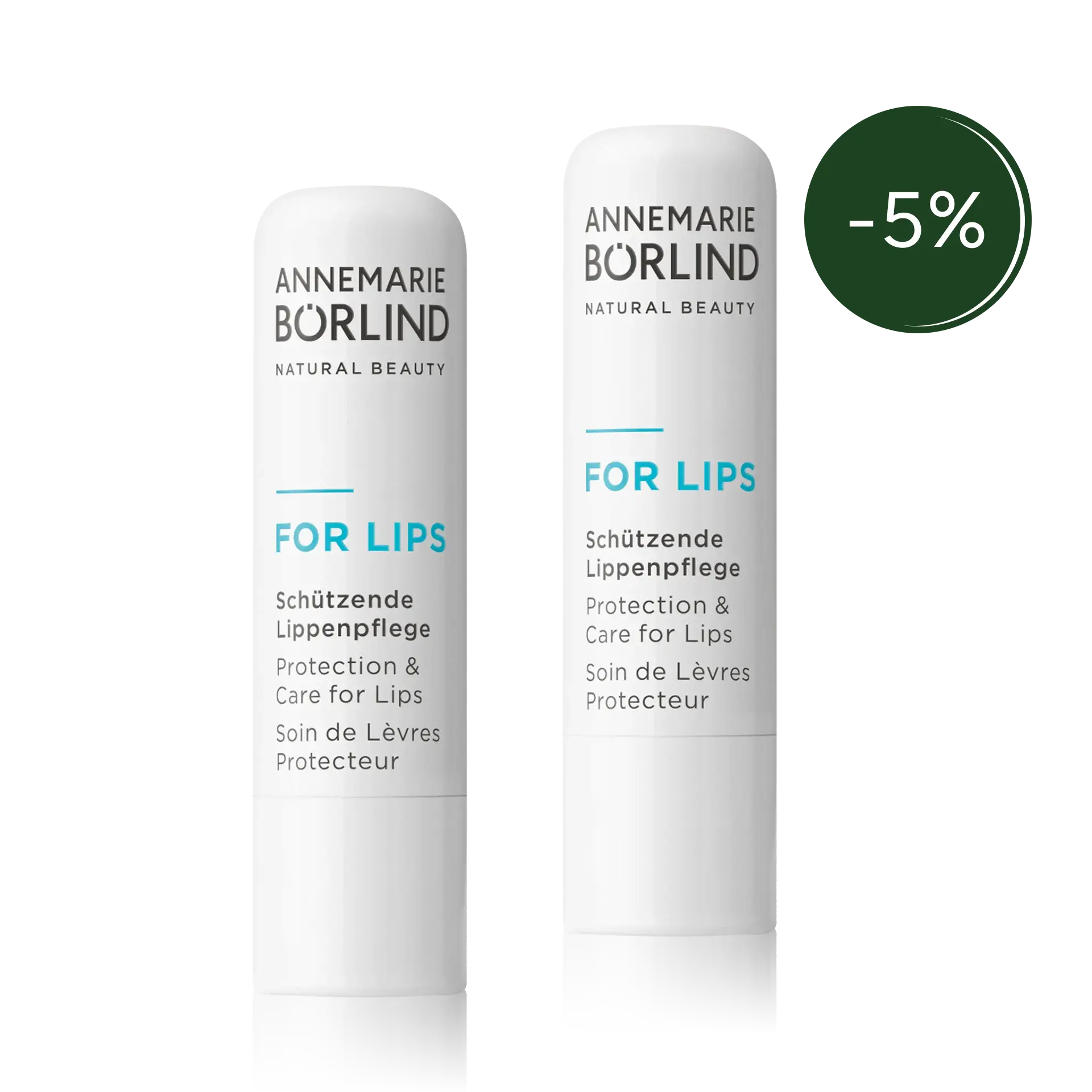 FOR LIPS Doppelpack mit 5% Badge