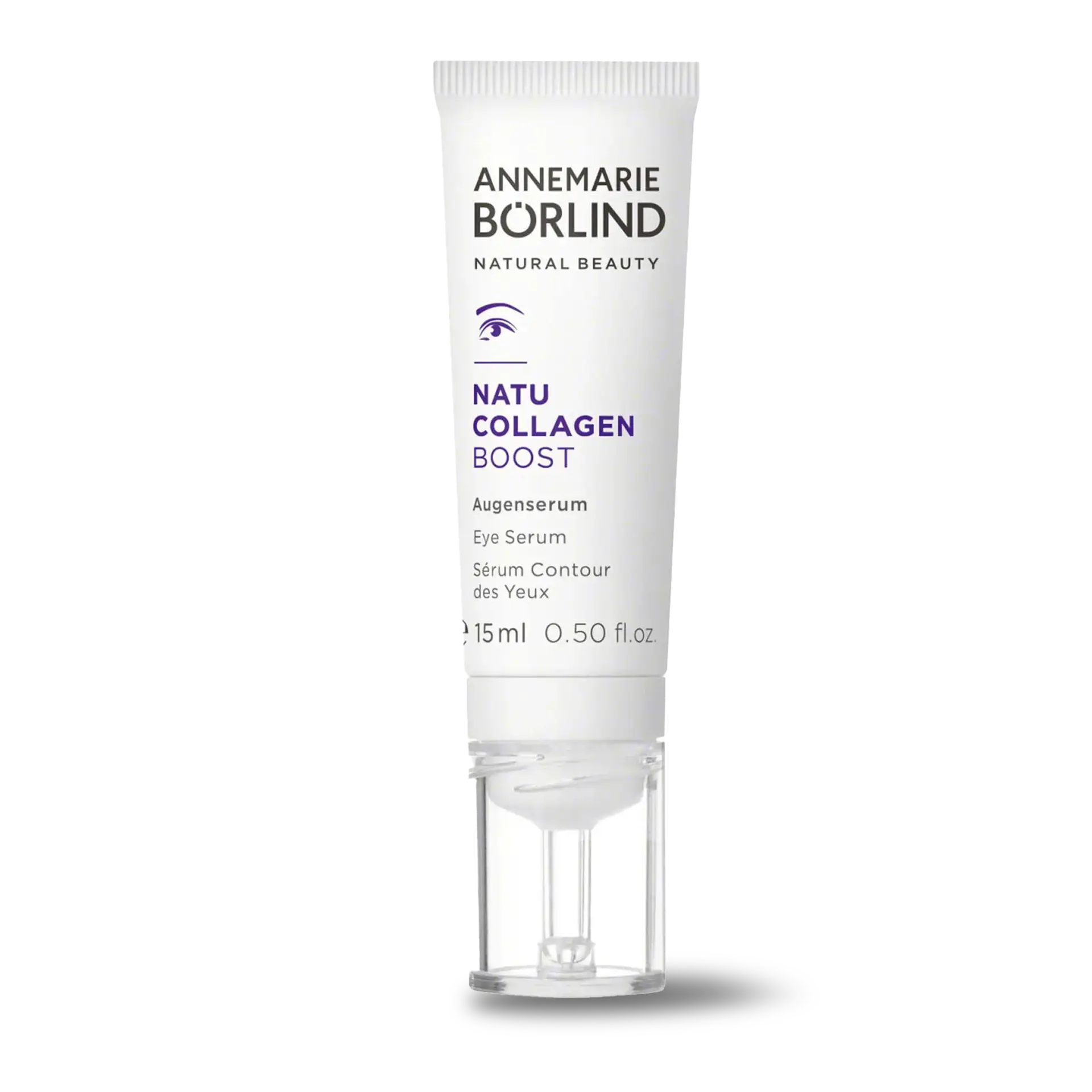 ANNEMARIE BÖRLIND NATU COLLAGEN BOOST Augenserum in 15 ml Tube mit Pumpspender
