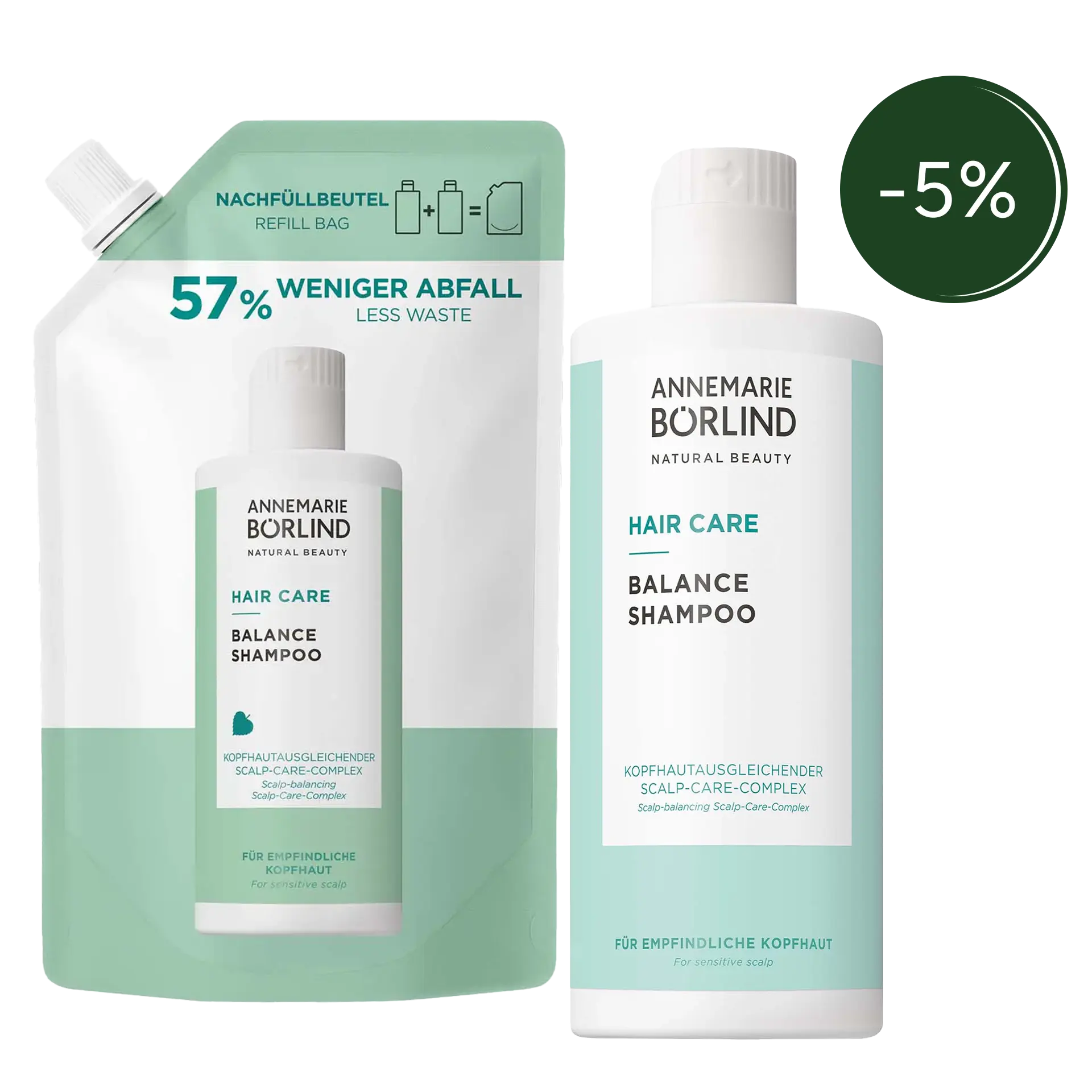 Hair Care Set Balance mit -5% Badge