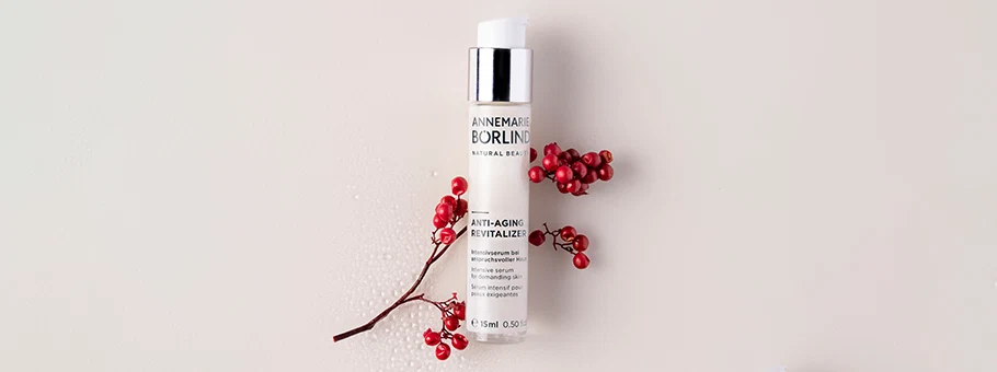 ANNEMARIE BÖRLIND Anti-Aging Revitalizer Serum mit Szechuan Pfeffer, 15 ml, weißer Pumpflakon