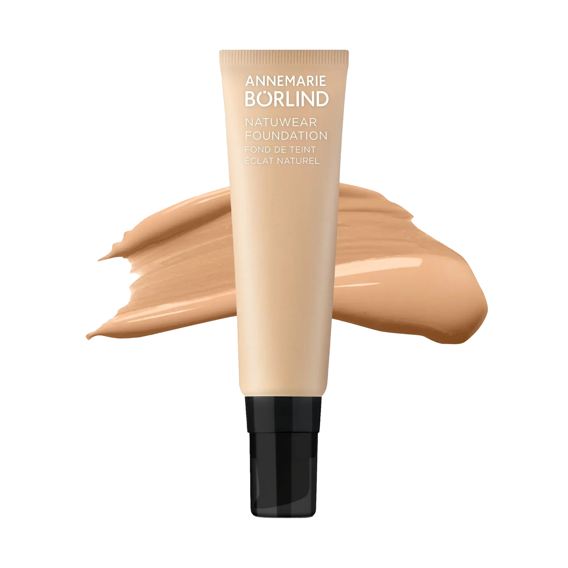 ANNEMARIE BÖRLIND NATUWEAR Foundation in Mandel mit cremiger Textur und mittlerer Deckkraft