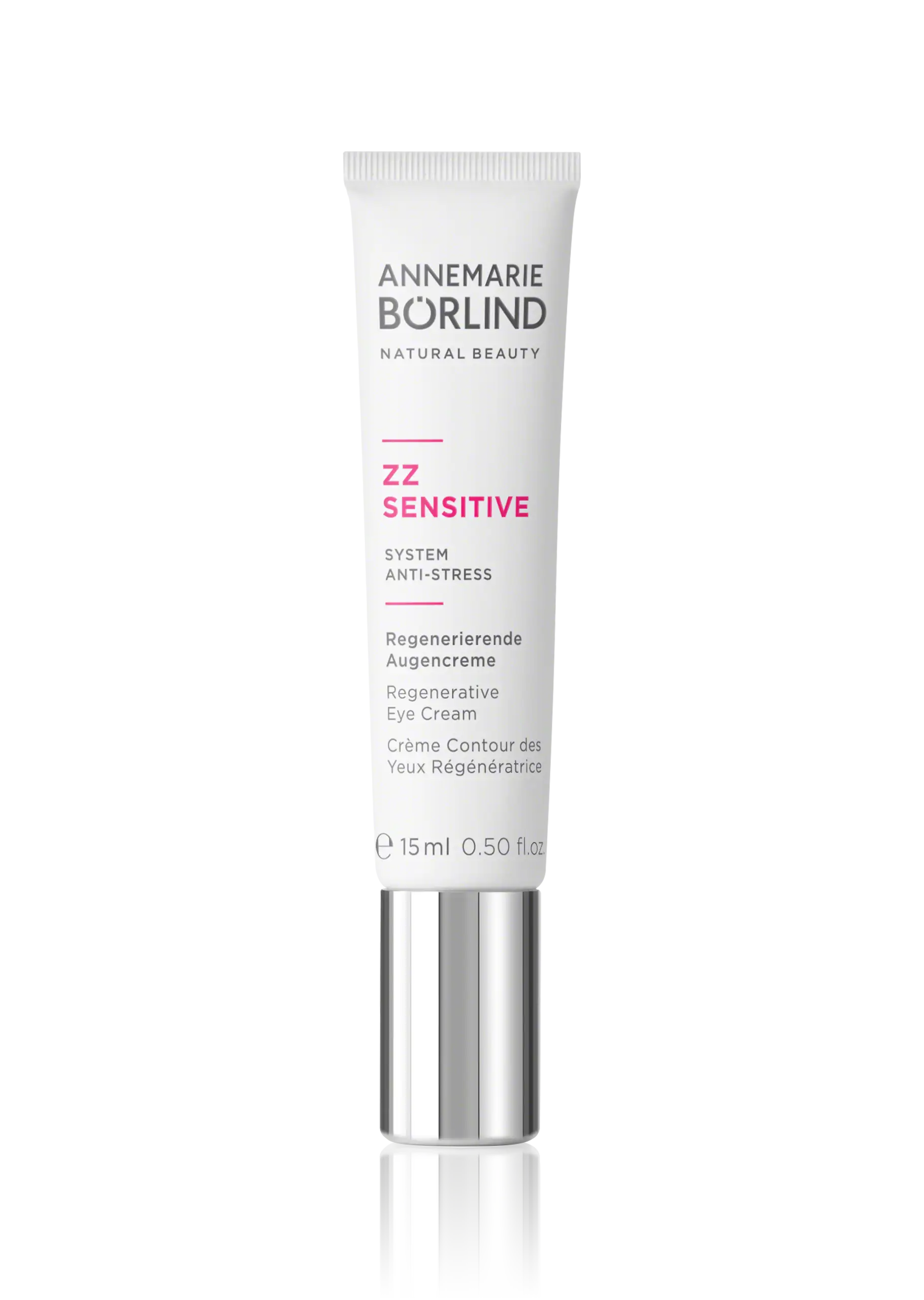 ANNEMARIE BÖRLIND ZZ SENSITIVE regenerierende Augencreme in 15 ml Tube mit Anti-Stress-System