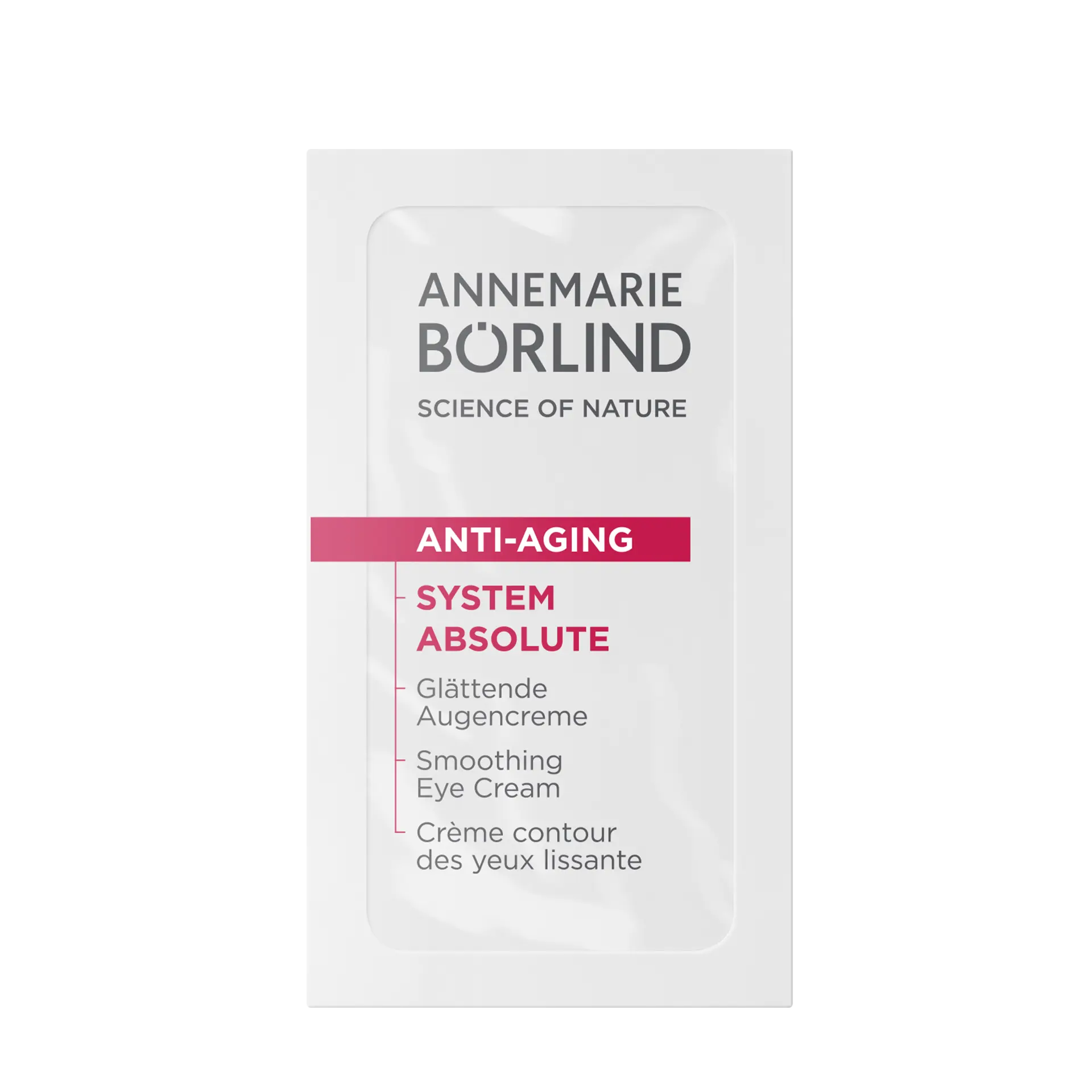 SYSTEM ABSOLUTE Einzelsachet Augencreme
