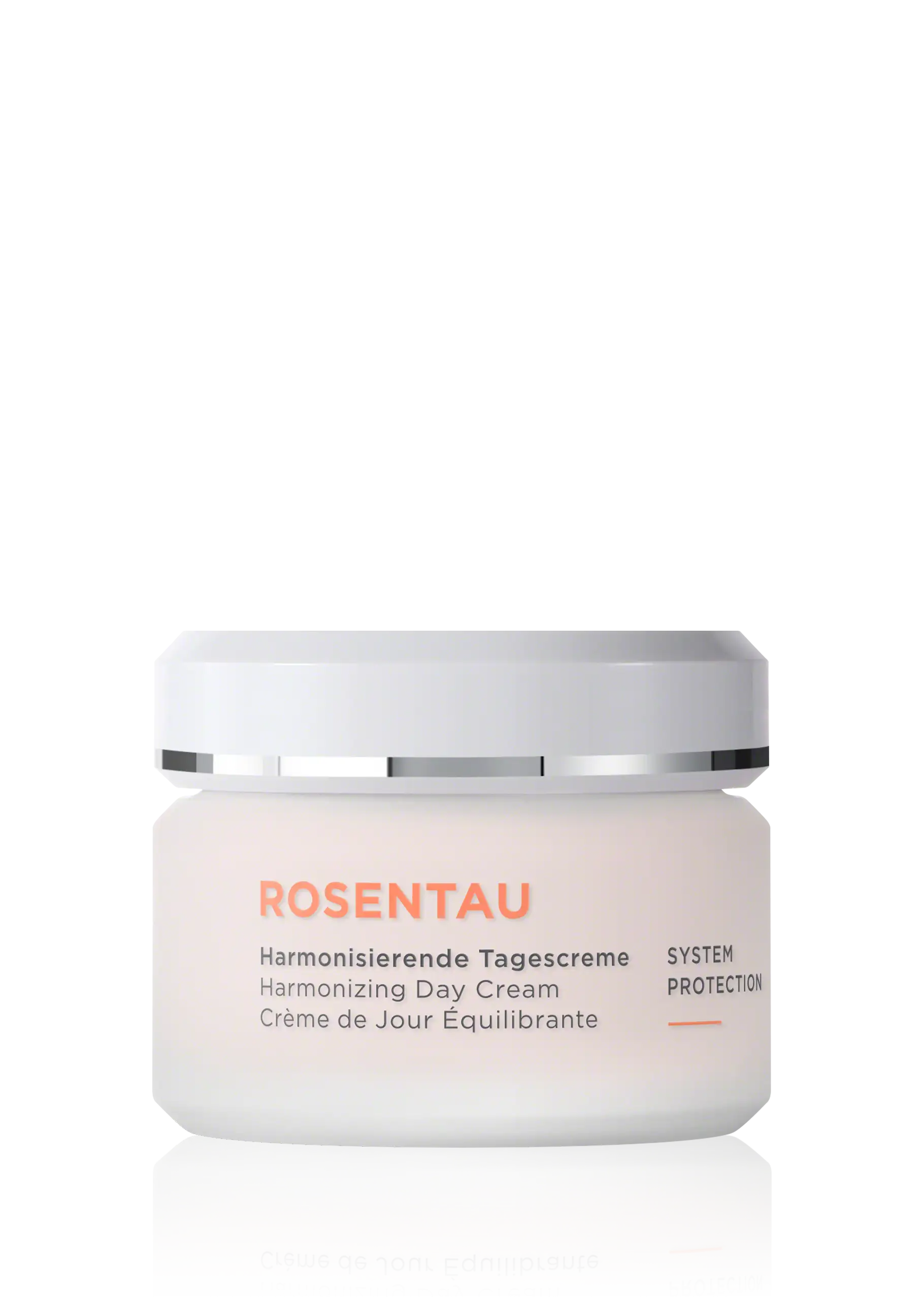 ROSENTAU harmonisierende Tagescreme im 50-ml-Tiegel mit System Protection für ausgeglichene Haut