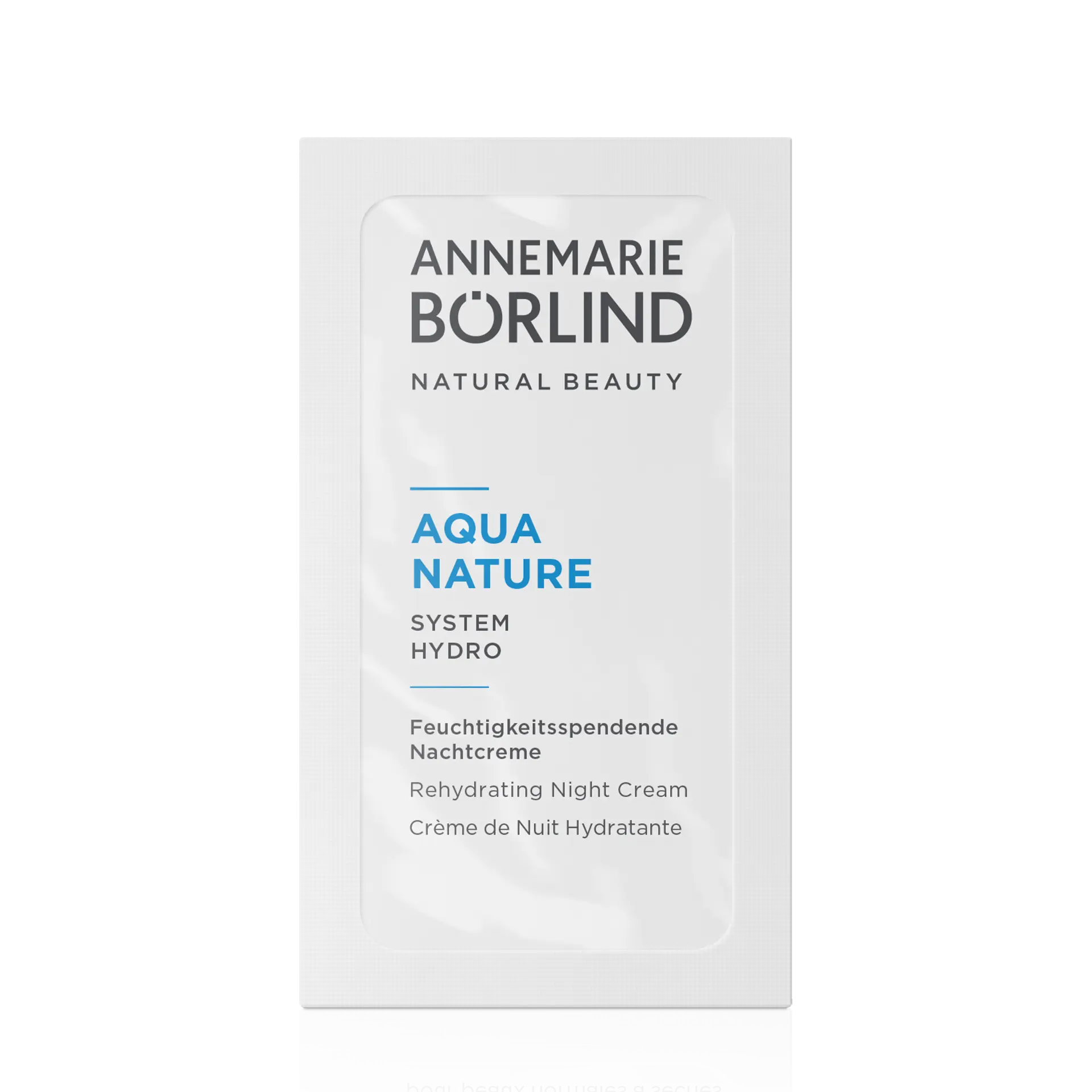 AQUANATURE Einzelsachet Nachtcreme