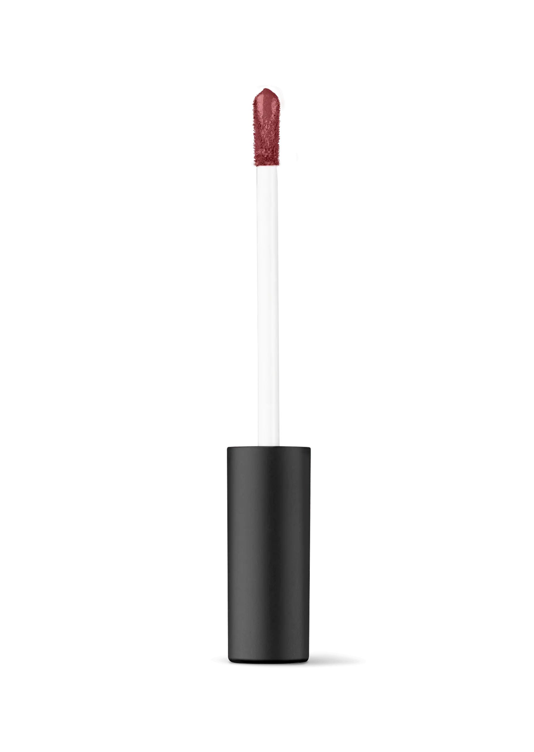 ANNEMARIE BÖRLIND Lipgloss in dunklem Bronze, 9 ml, Applikator mit Farbauftrag geöffnet