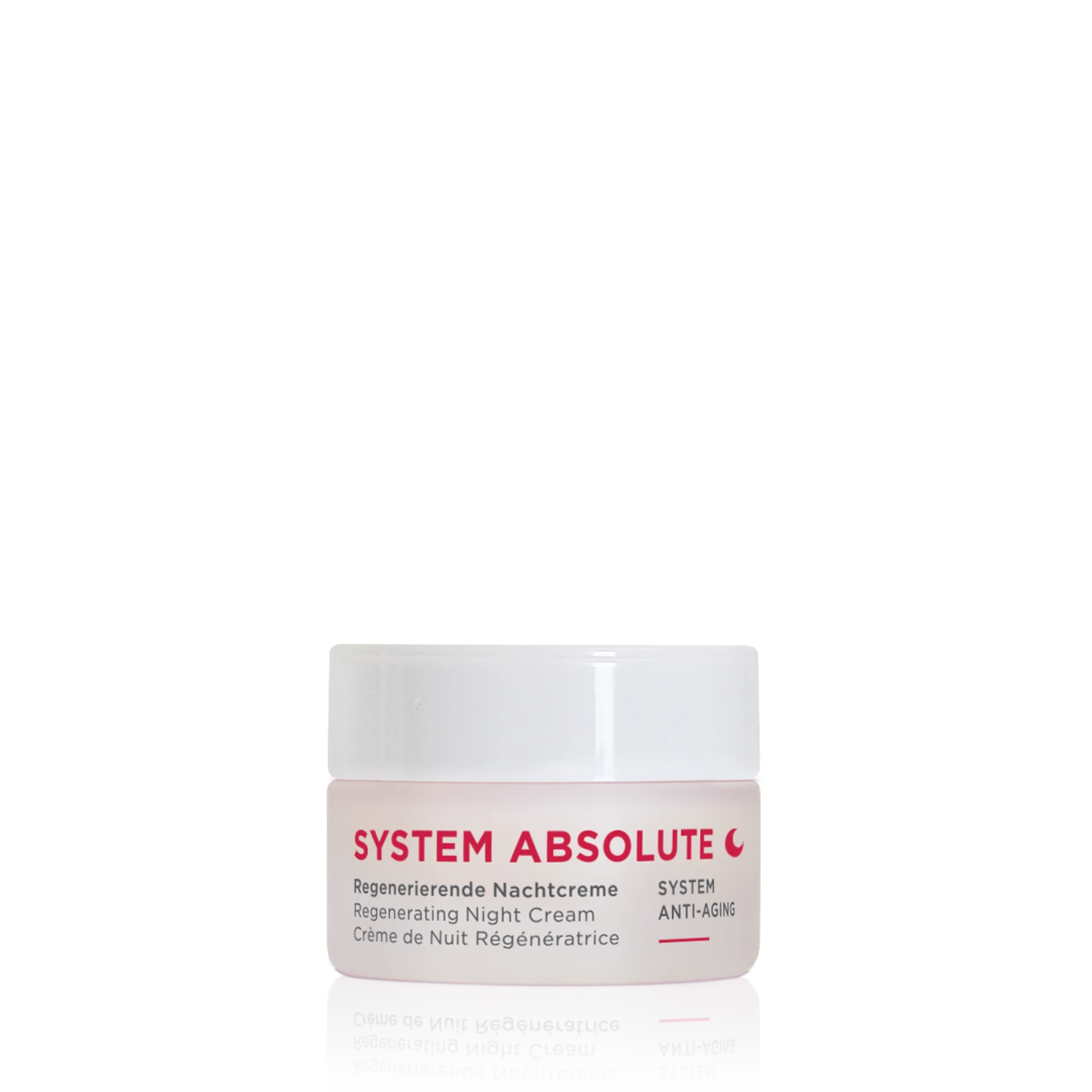 SYSTEM ABSOLUTE regenerierende Nachtcreme im 15-ml-Tiegel, Anti-Aging Pflege für die Nacht