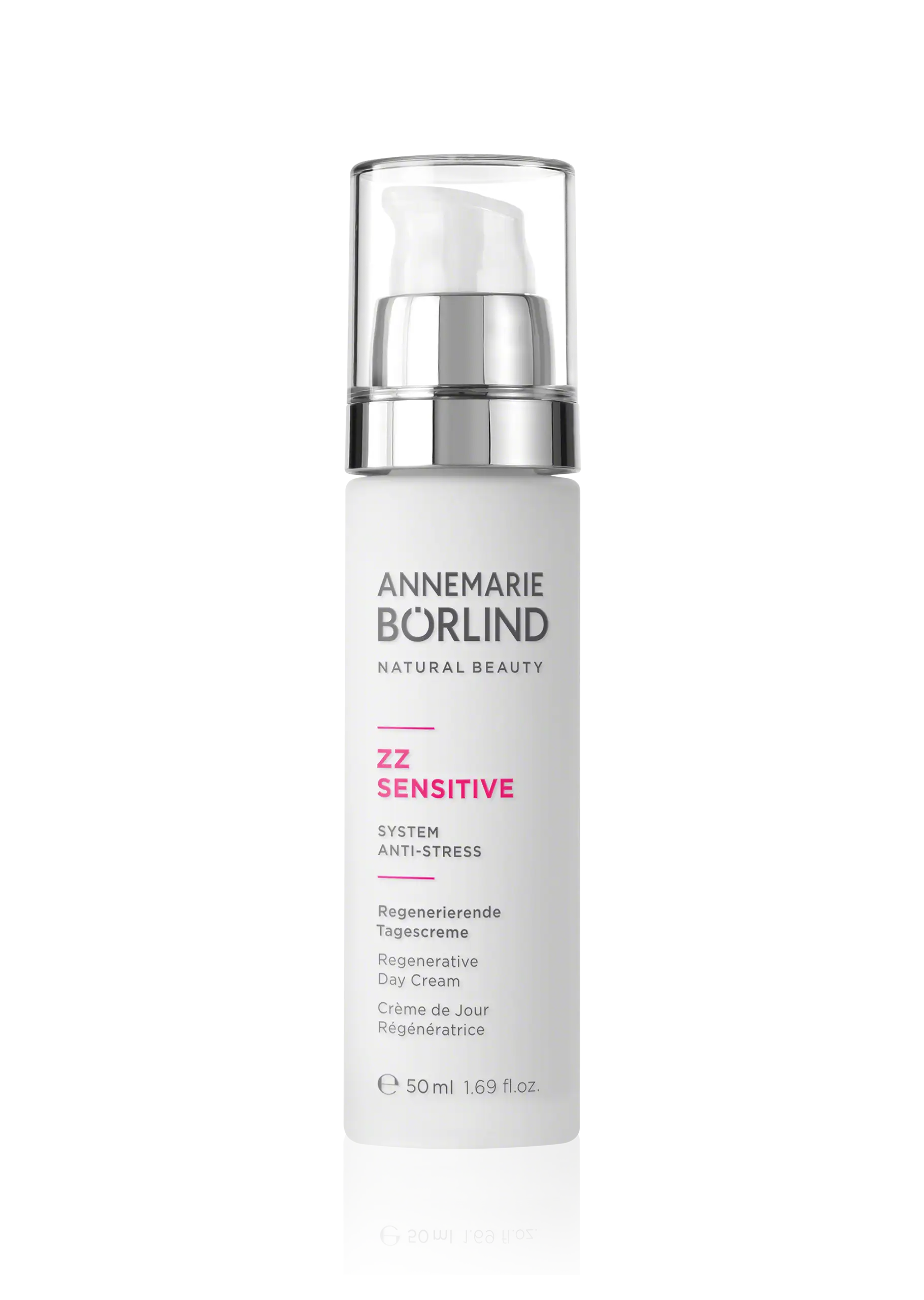 ANNEMARIE BÖRLIND ZZ SENSITIVE regenerierende Tagescreme 50 ml mit Pumpspender