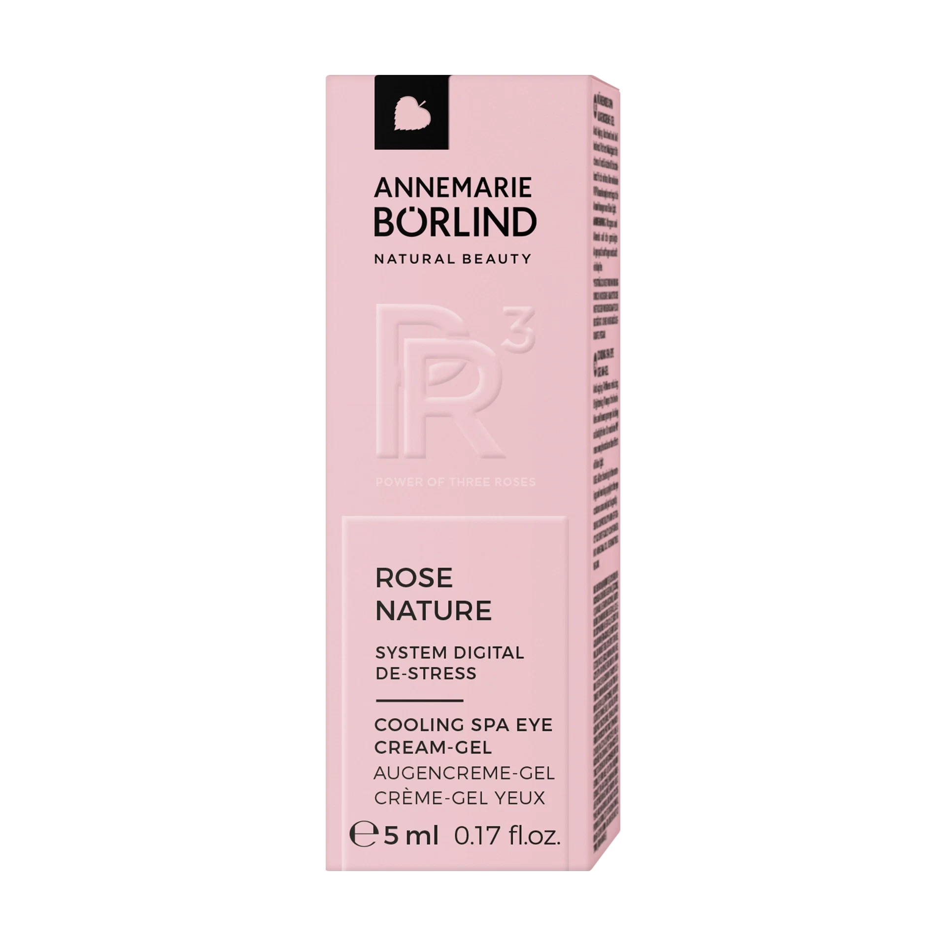 ANNEMARIE BÖRLIND ROSE NATURE Cooling Spa Eye Cream-Gel, 5 ml Reisegröße, Augengel